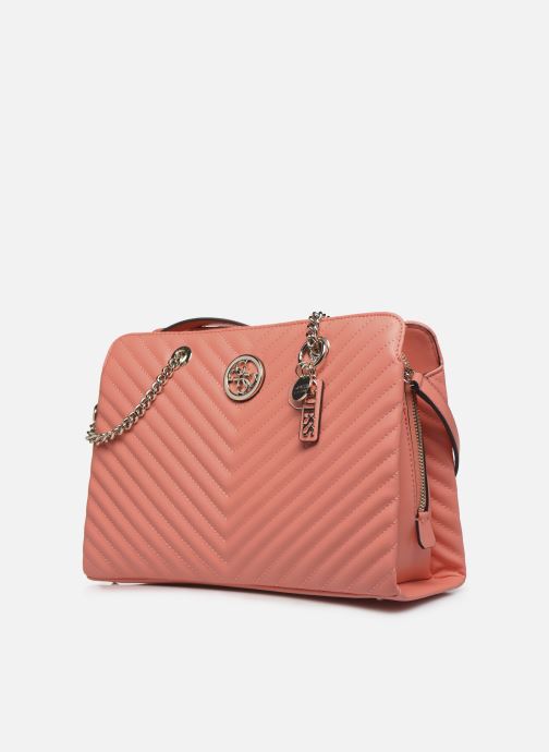 Guess BLAKELY LARGE GIRLFRIEND SATCHEL (Arancione) - Borse chez Sarenza  (423697)