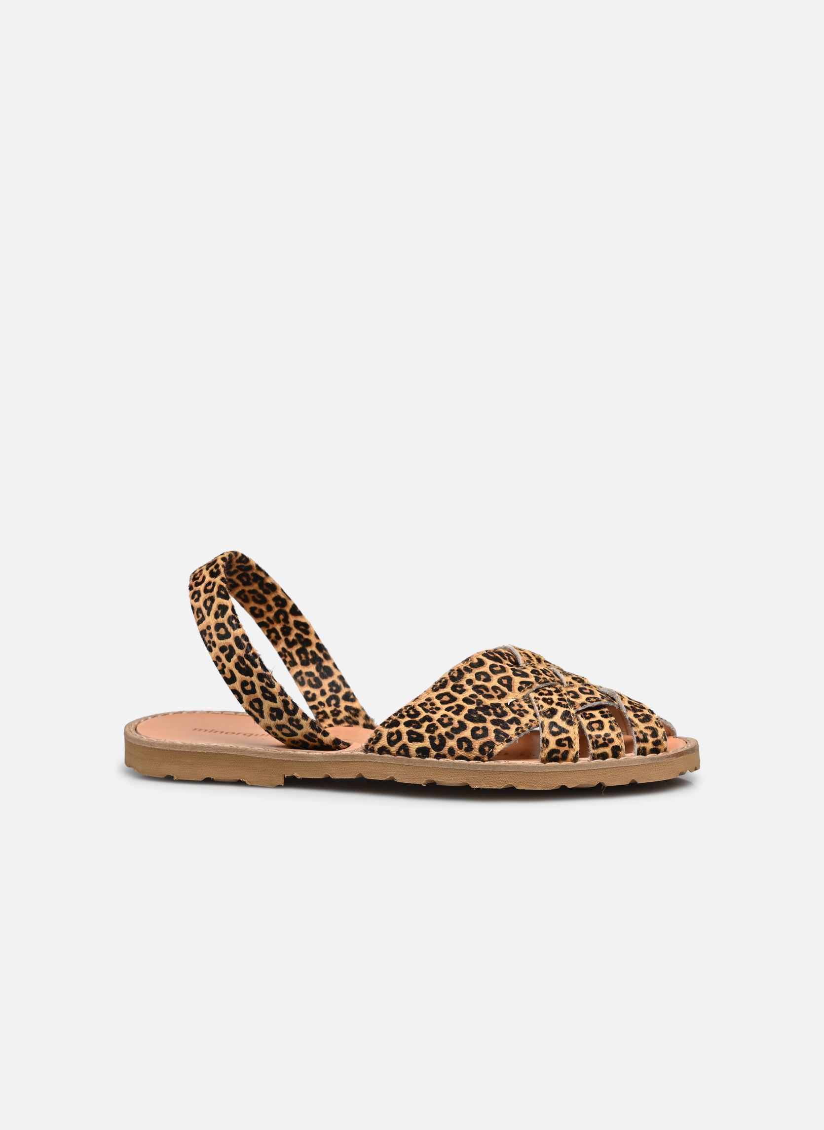 Sandalen Avarca Compostelle damen beige Minorquines Sandalen Avarca Compostelle damen beige LÉOPARD