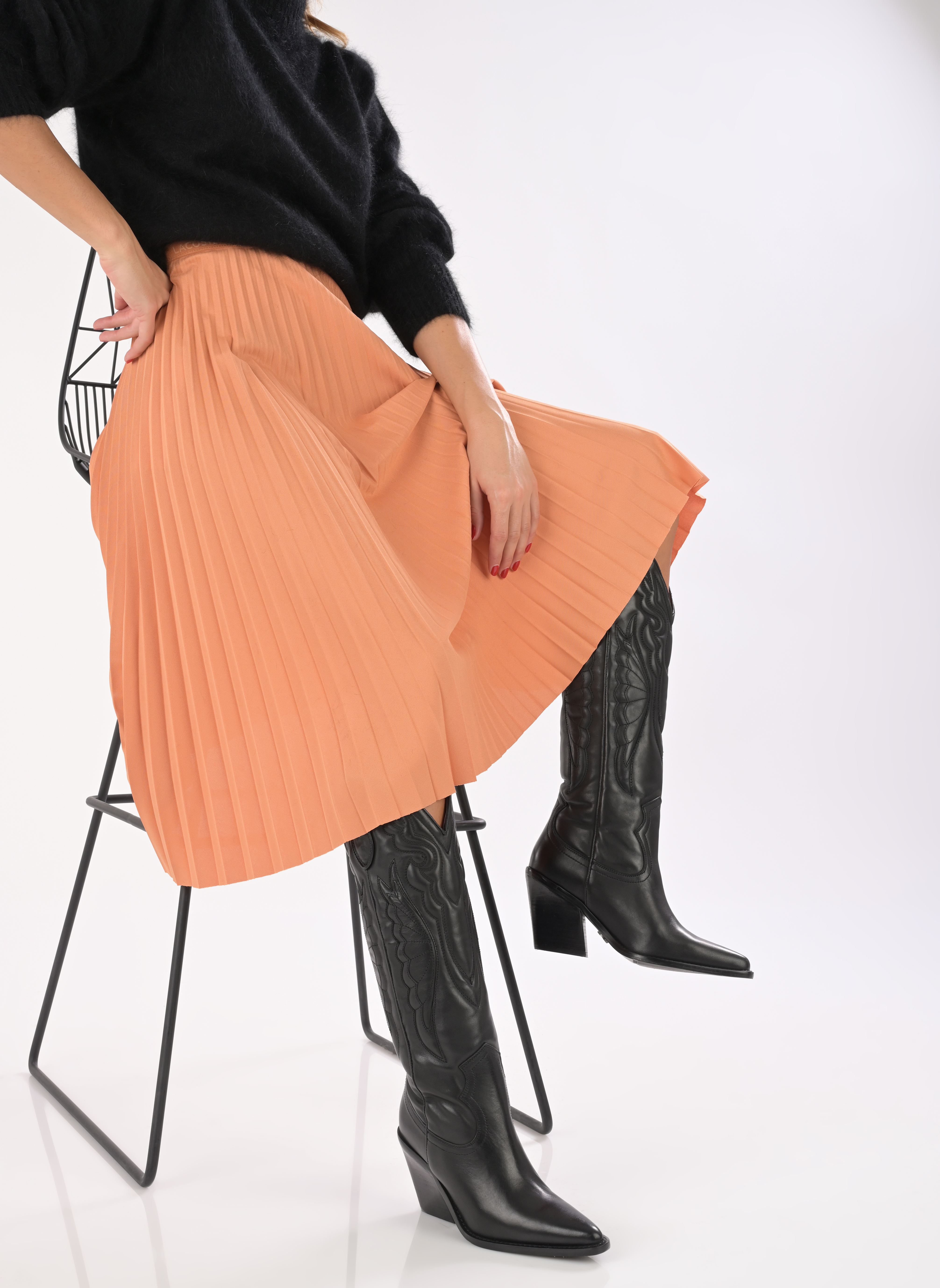 Bottines santiags NEW-KOLE 14177 femme noir Bronx Bottines santiags NEW-KOLE 14177 femme noir BLACK