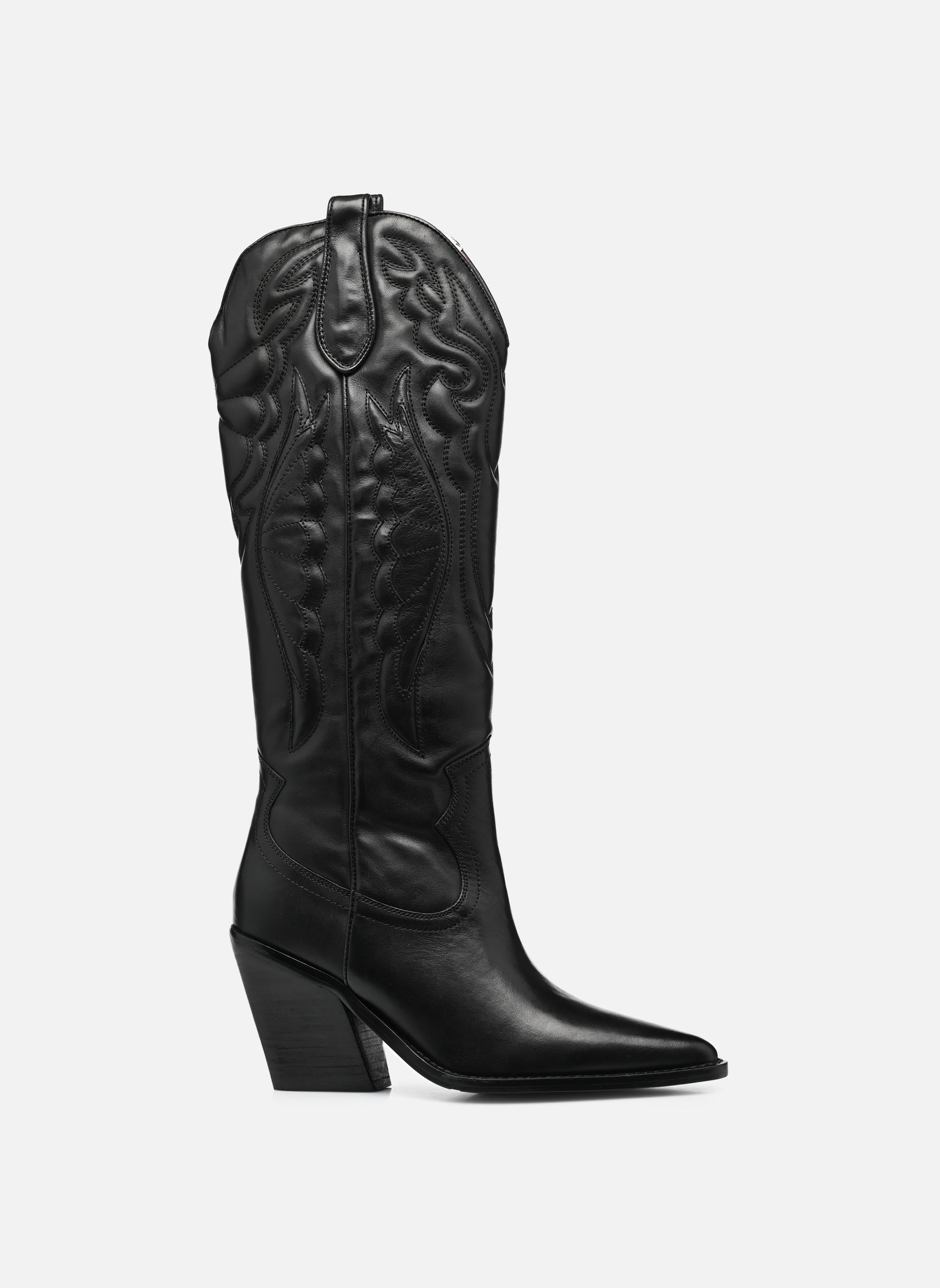 Bottines santiags NEW-KOLE 14177 femme noir Bronx Bottines santiags NEW-KOLE 14177 femme noir BLACK