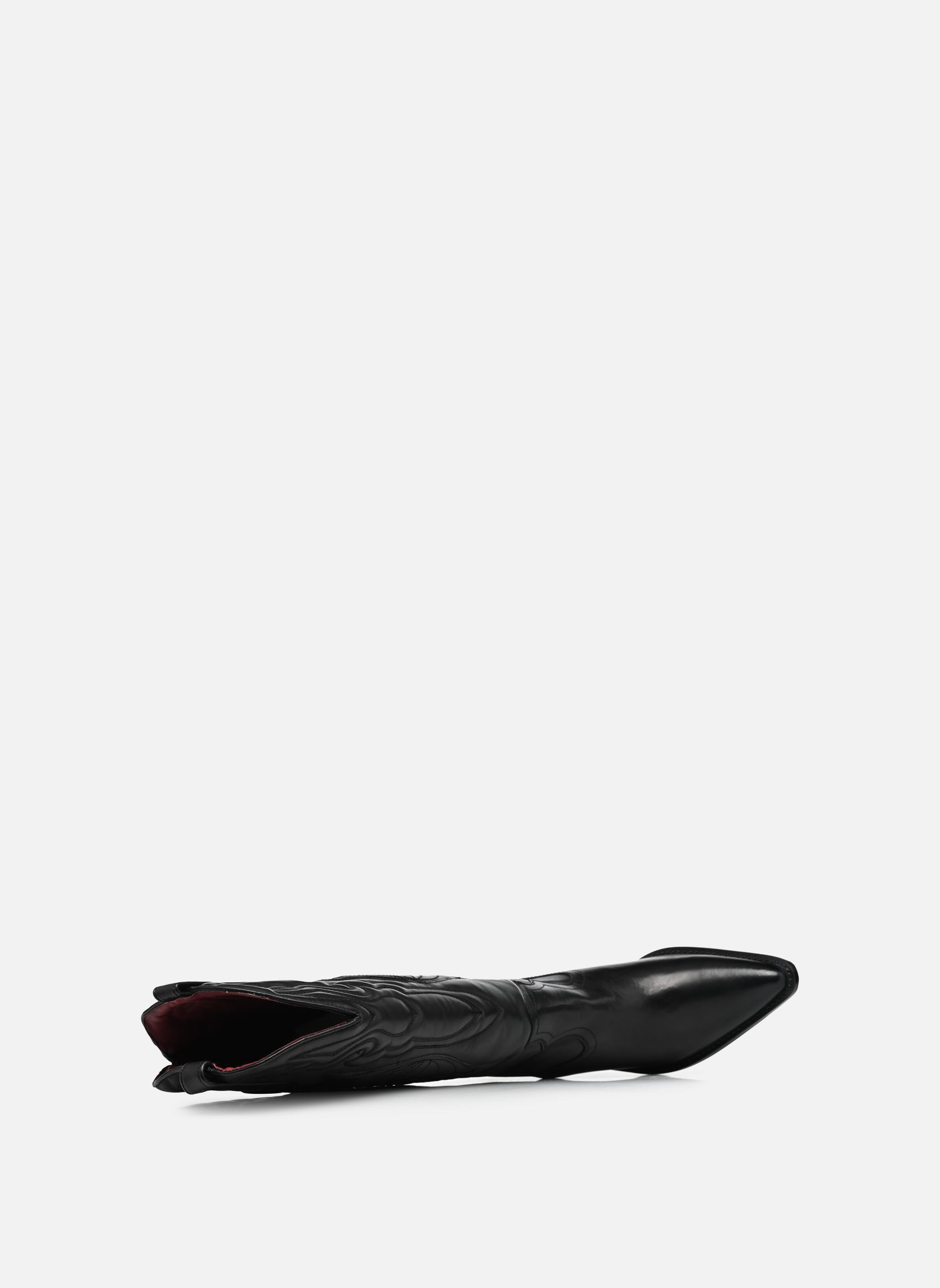 Bottines santiags NEW-KOLE 14177 femme noir Bronx Bottines santiags NEW-KOLE 14177 femme noir BLACK