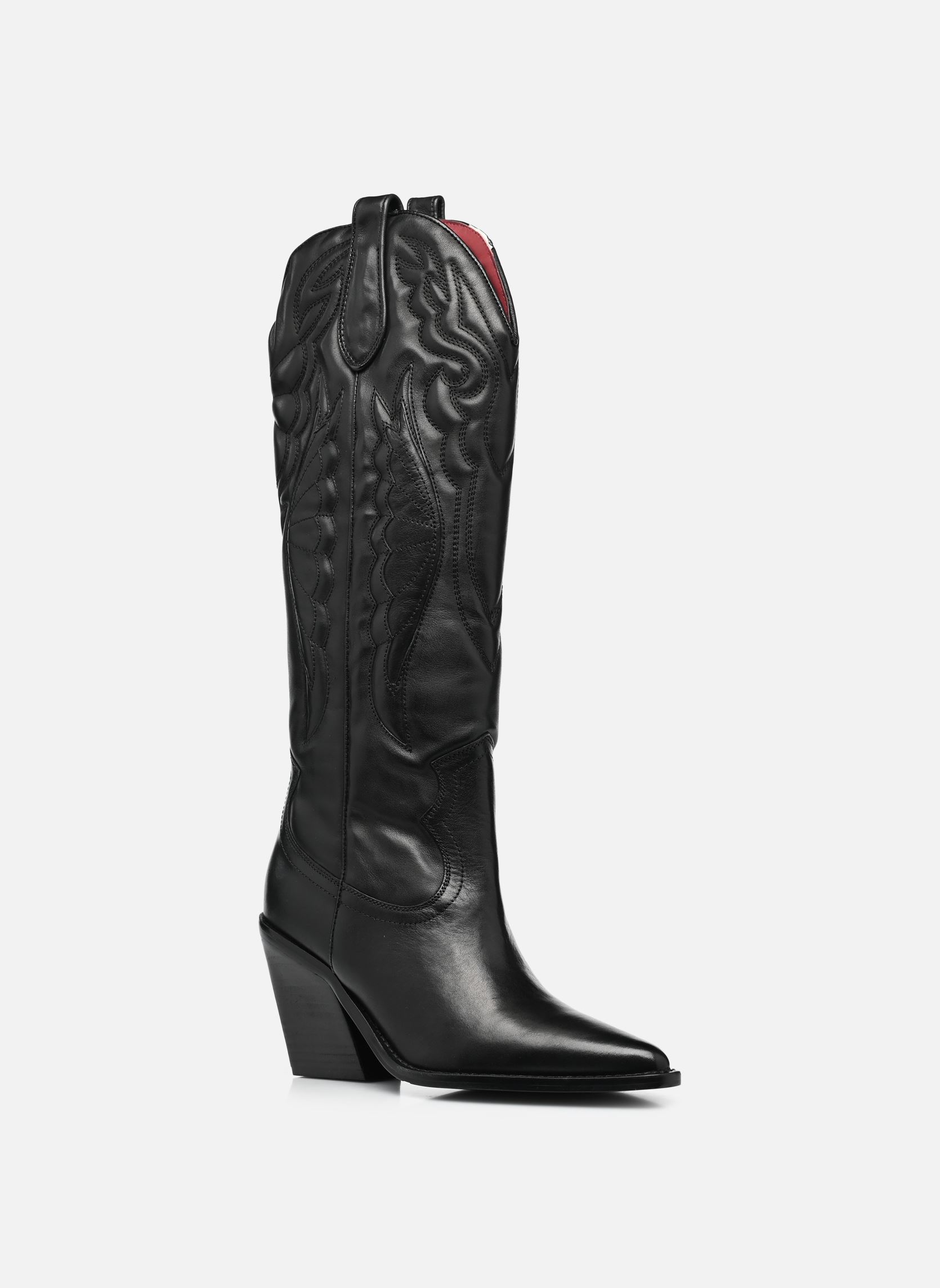 Bottines santiags NEW-KOLE 14177 femme noir Bronx Bottines santiags NEW-KOLE 14177 femme noir BLACK