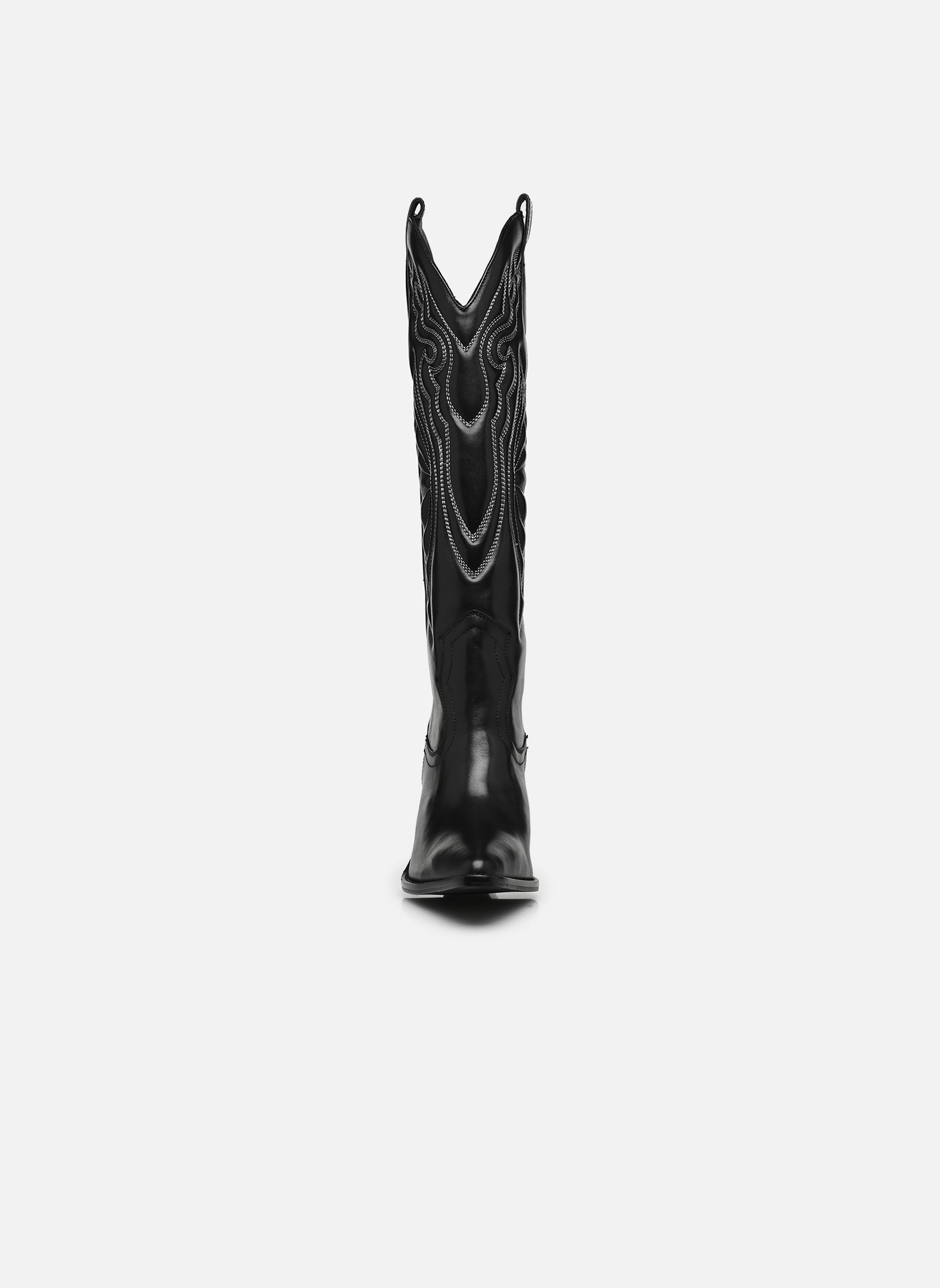 Cowboy boots NEW-KOLE 14177 dames zwart Bronx Cowboy boots NEW-KOLE 14177 dames zwart Black/silver