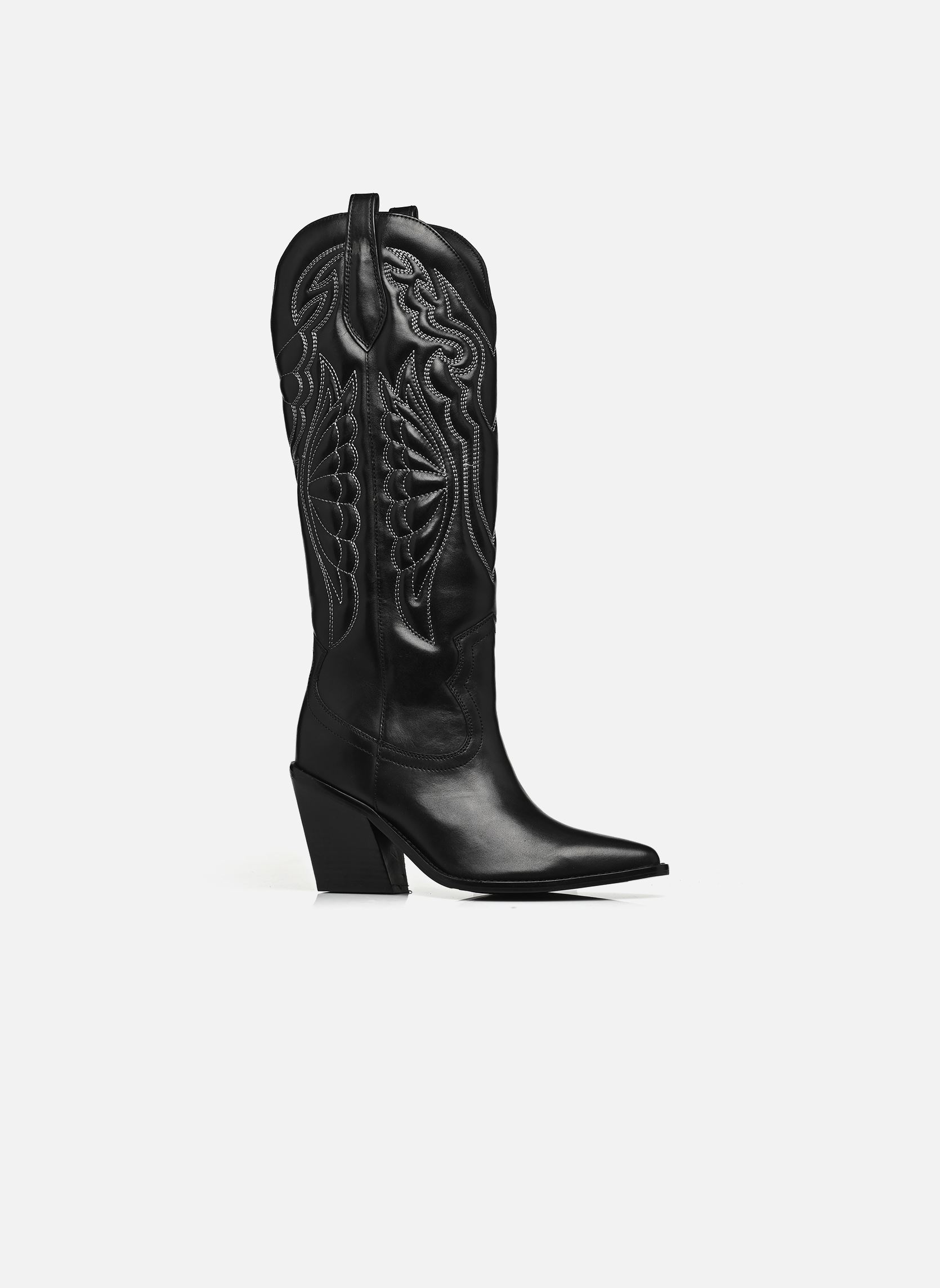 Cowboy boots NEW-KOLE 14177 dames zwart Bronx Cowboy boots NEW-KOLE 14177 dames zwart Black/silver