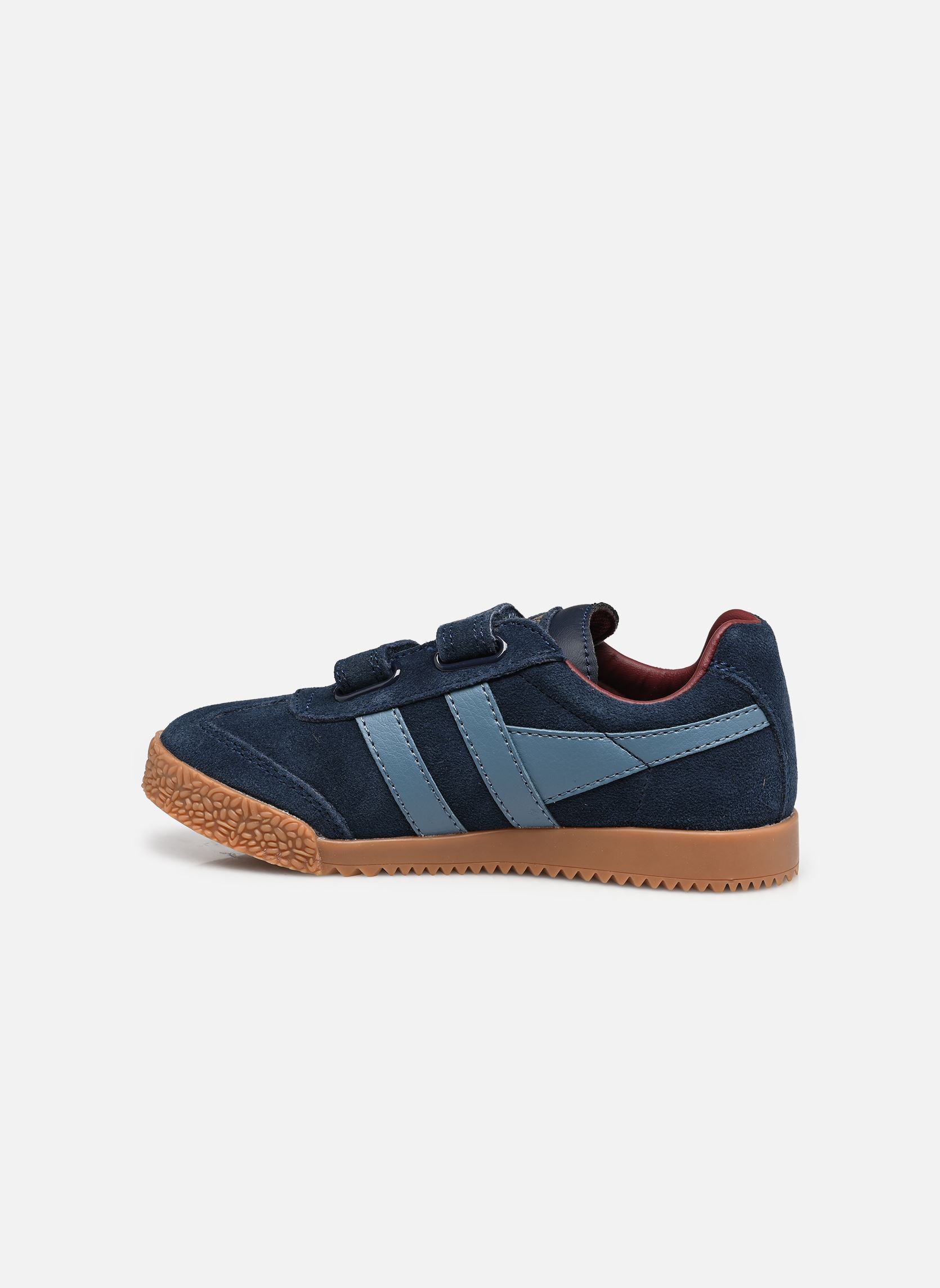 Baskets basses Harrier Strap garçon bleu Gola Baskets basses Harrier Strap garçon bleu NAVY/ATLANTIC/BURGUNDY
