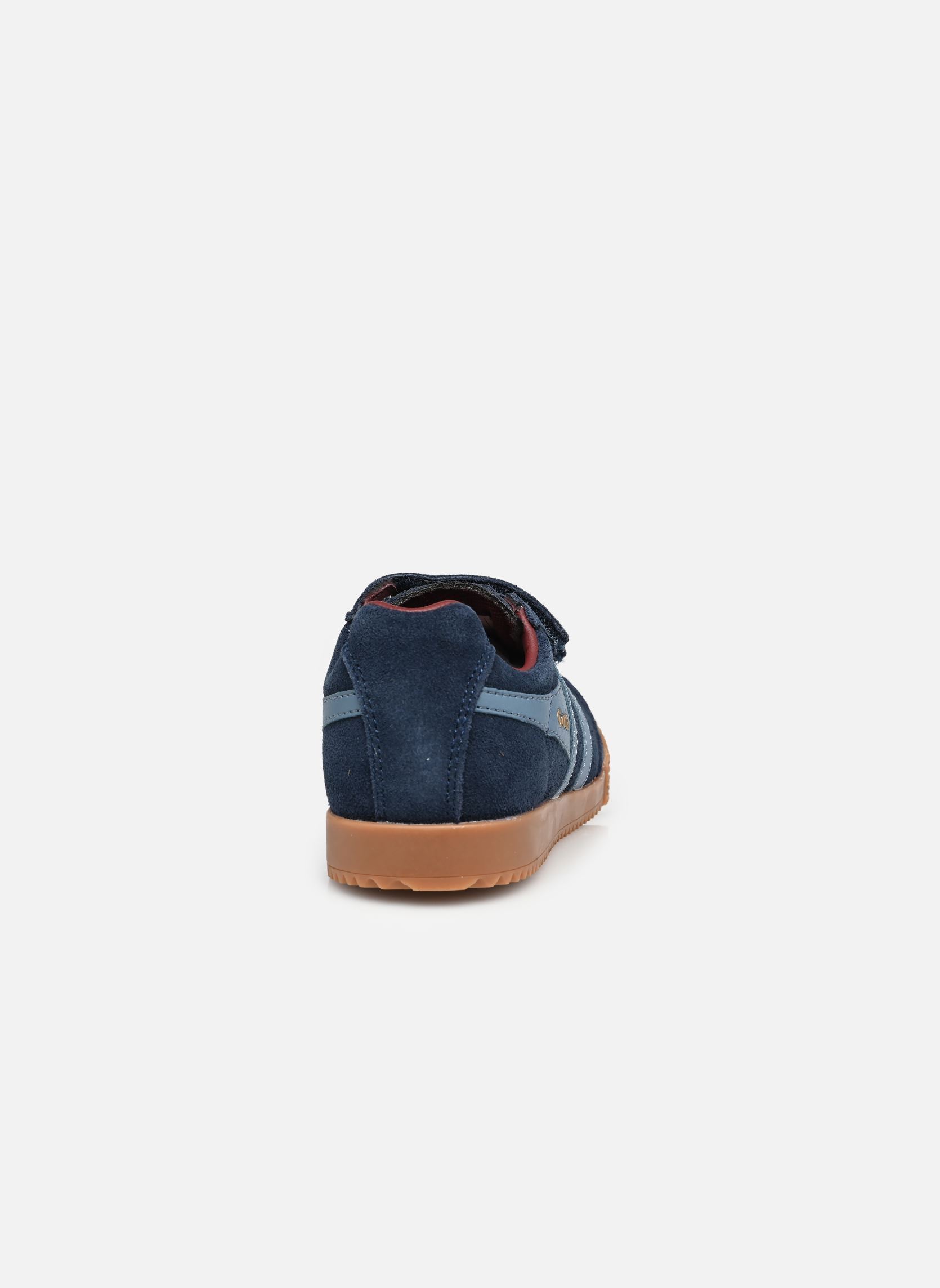 Baskets basses Harrier Strap garçon bleu Gola Baskets basses Harrier Strap garçon bleu NAVY/ATLANTIC/BURGUNDY