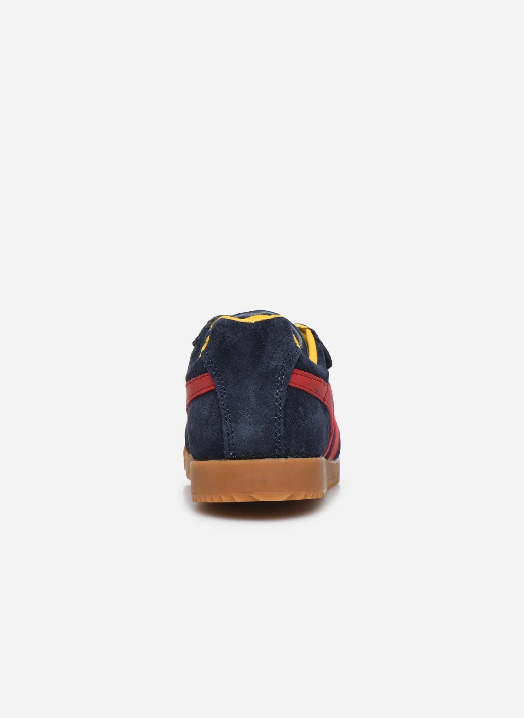 Niedrige Sneaker Harrier Strap blau Gola Niedrige Sneaker Harrier Strap blau NAVY-RED-SUN