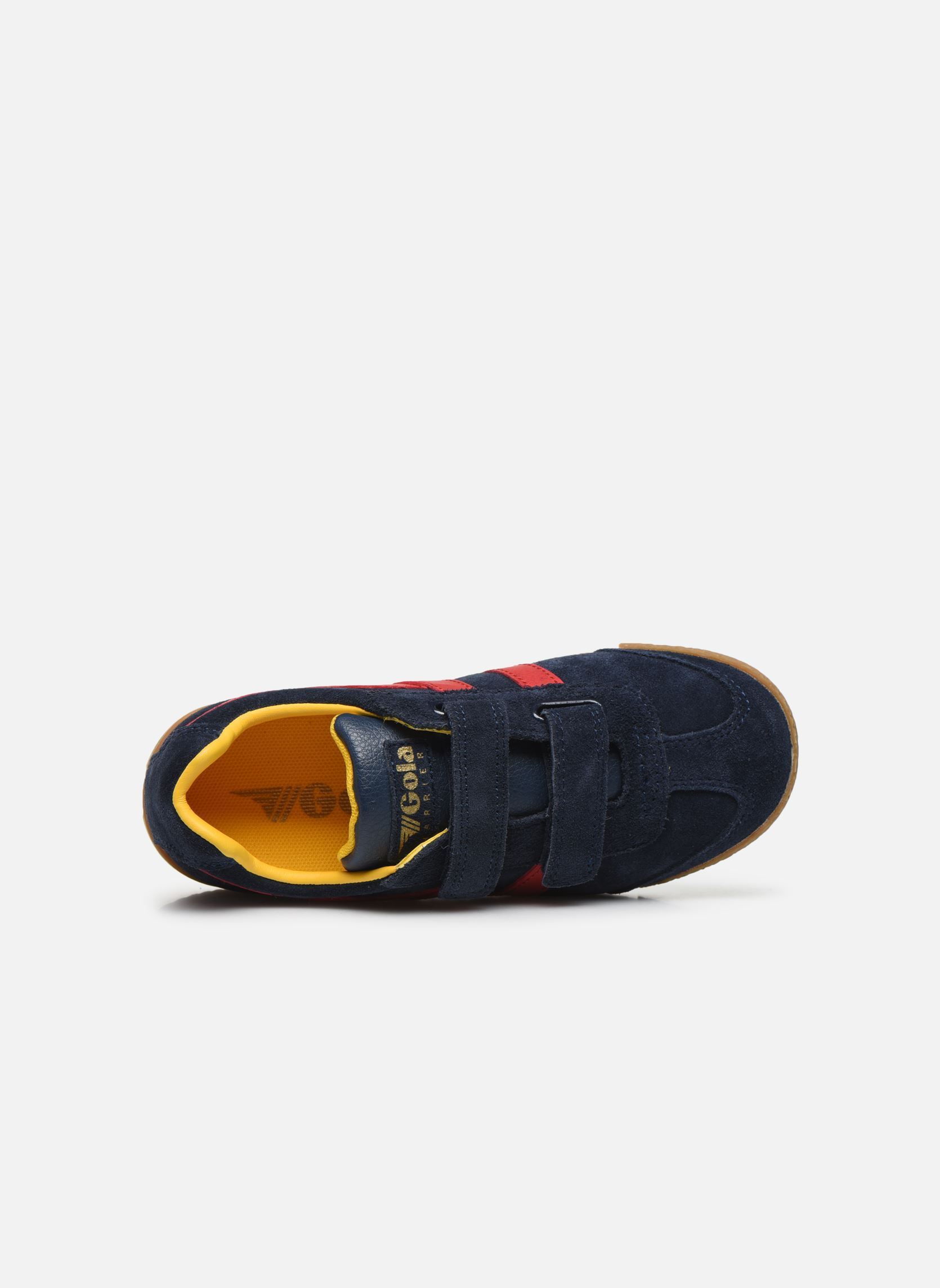 Niedrige Sneaker Harrier Strap blau Gola Niedrige Sneaker Harrier Strap blau NAVY-RED-SUN