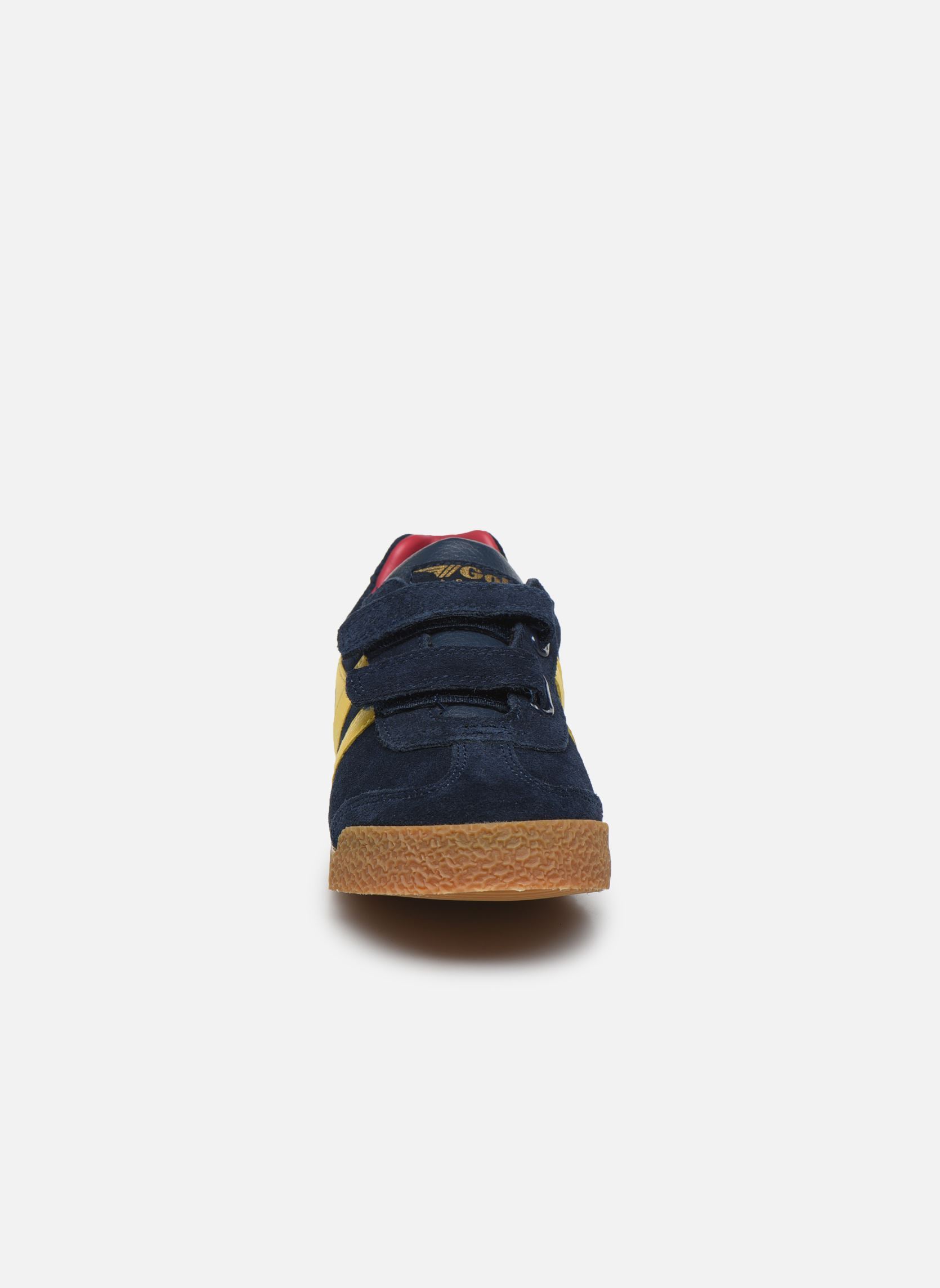 Niedrige Sneaker Harrier Strap blau Gola Niedrige Sneaker Harrier Strap blau NAVY/SUN/RED