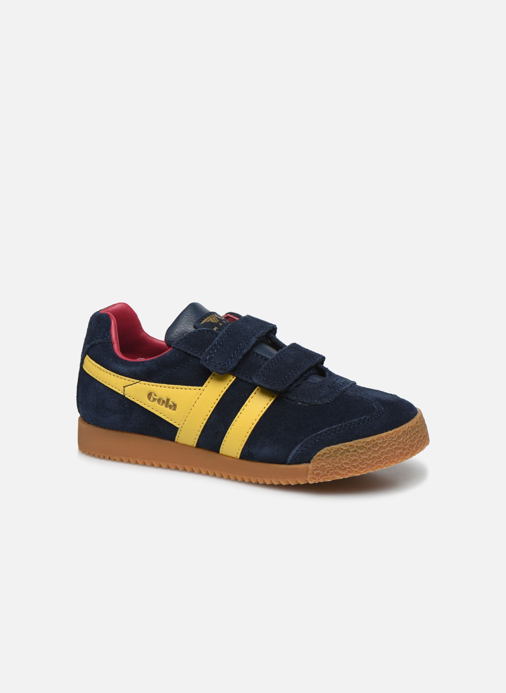 Niedrige Sneaker Harrier Strap blau Gola Niedrige Sneaker Harrier Strap blau NAVY/SUN/RED