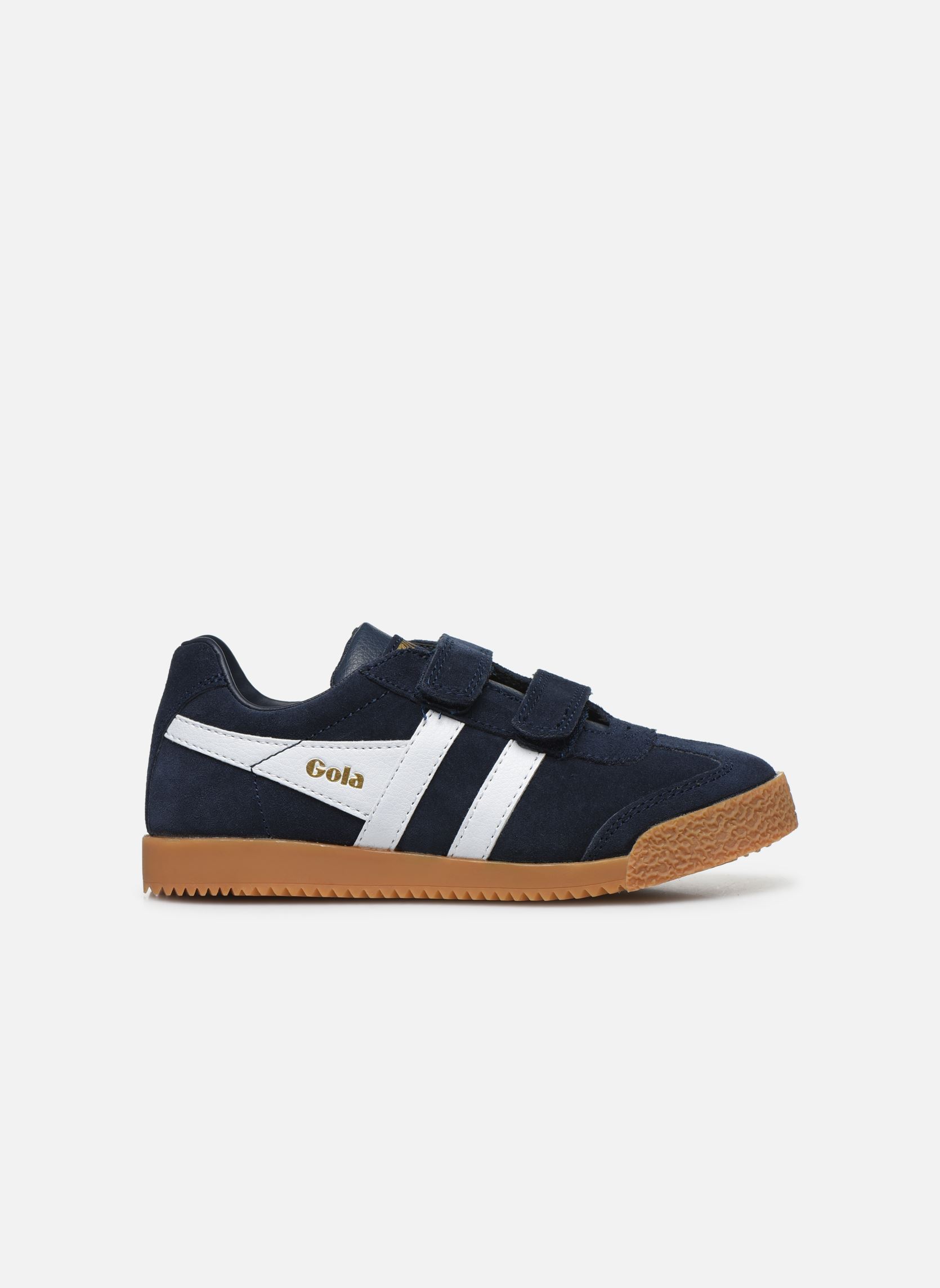 Niedrige Sneaker Harrier Strap blau Gola Niedrige Sneaker Harrier Strap blau NAVY WHITE