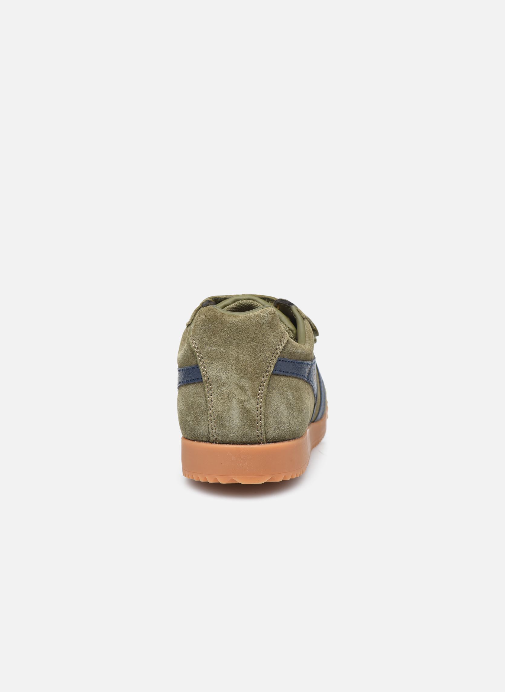 Baskets basses Harrier Strap garçon vert Gola Baskets basses Harrier Strap garçon vert KHAKI/NAVY