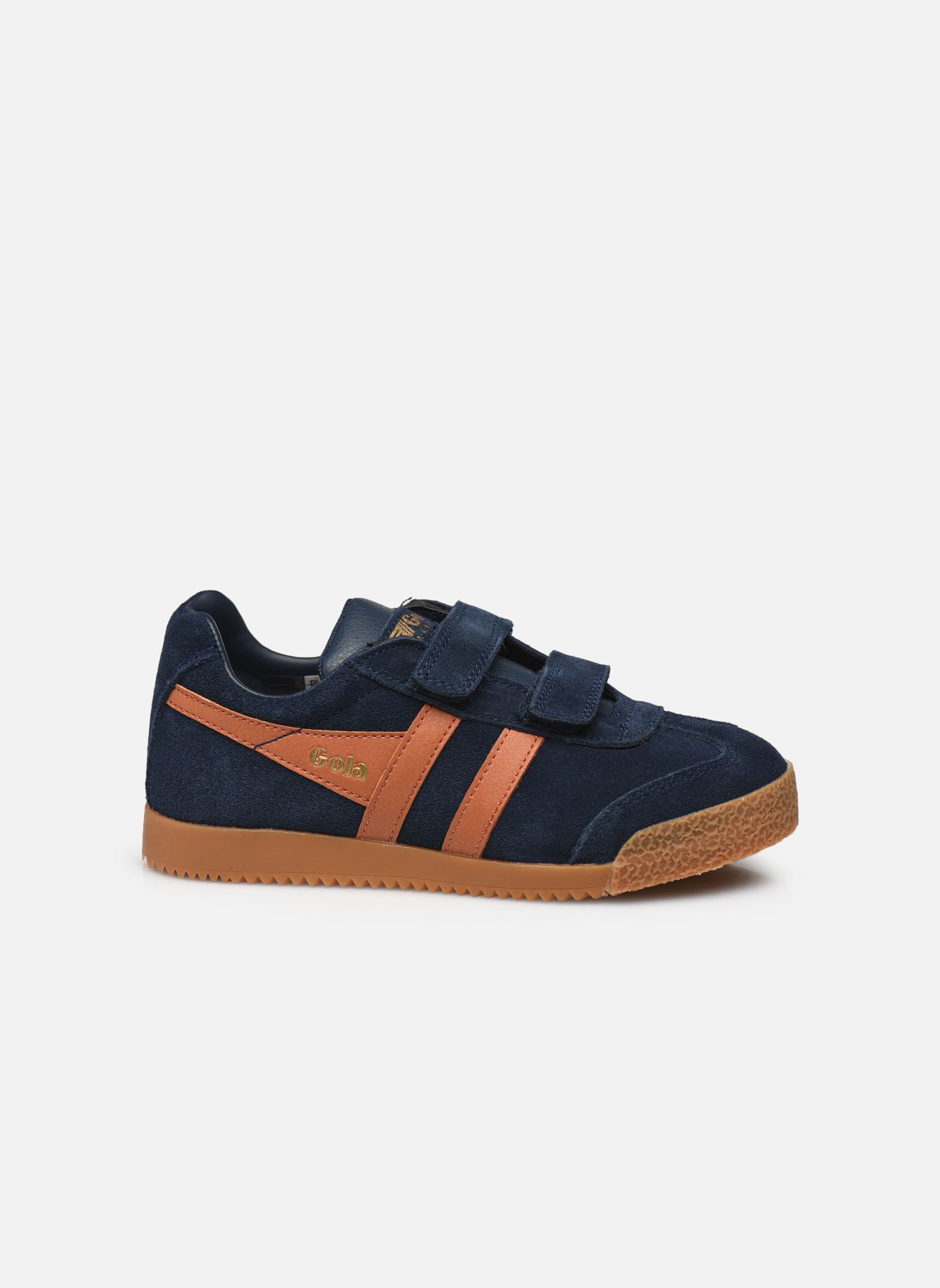 Niedrige Sneaker Harrier Strap blau Gola Niedrige Sneaker Harrier Strap blau NAVY/MOODY ORANGE