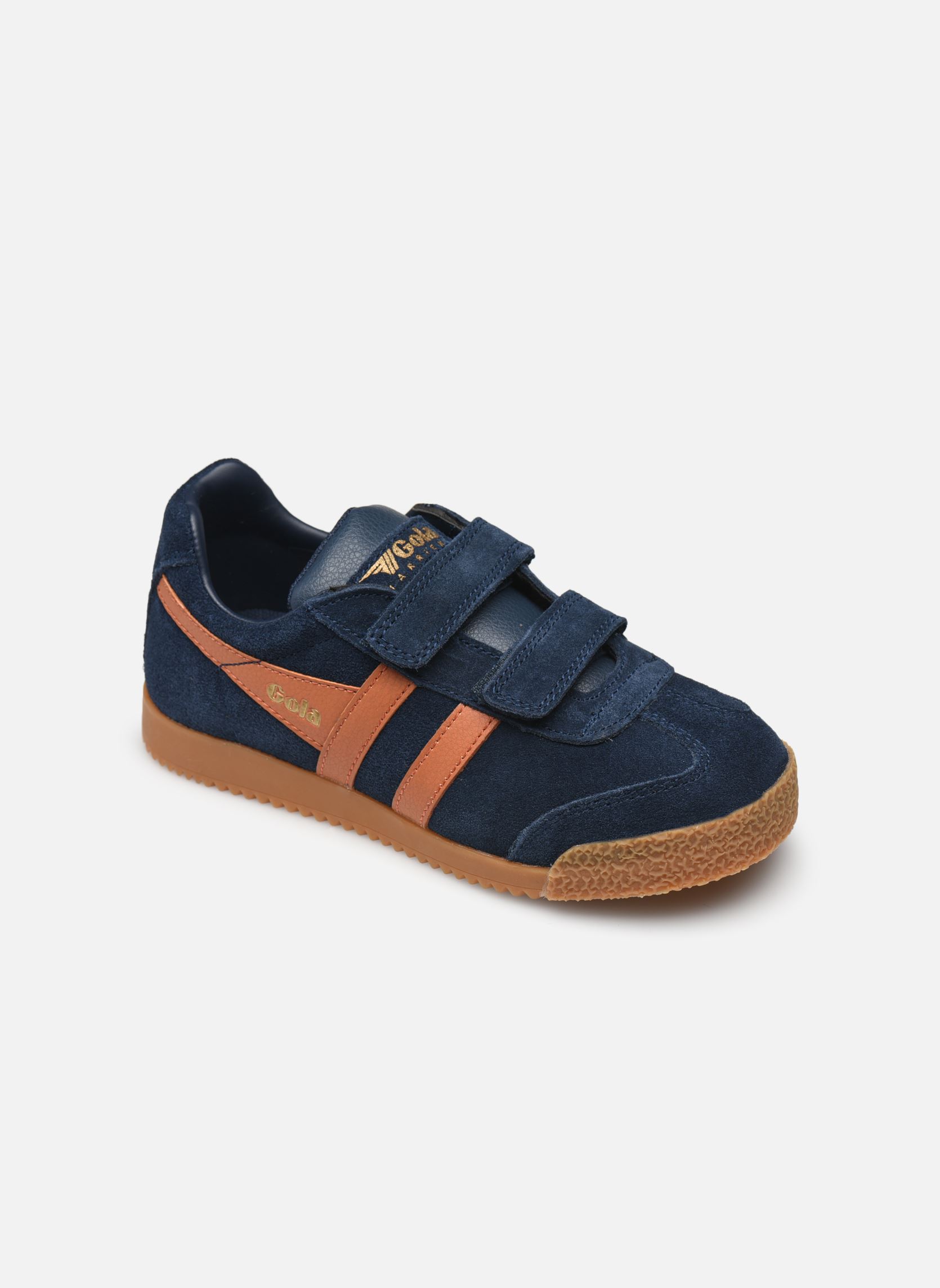 Niedrige Sneaker Harrier Strap blau Gola Niedrige Sneaker Harrier Strap blau NAVY/MOODY ORANGE