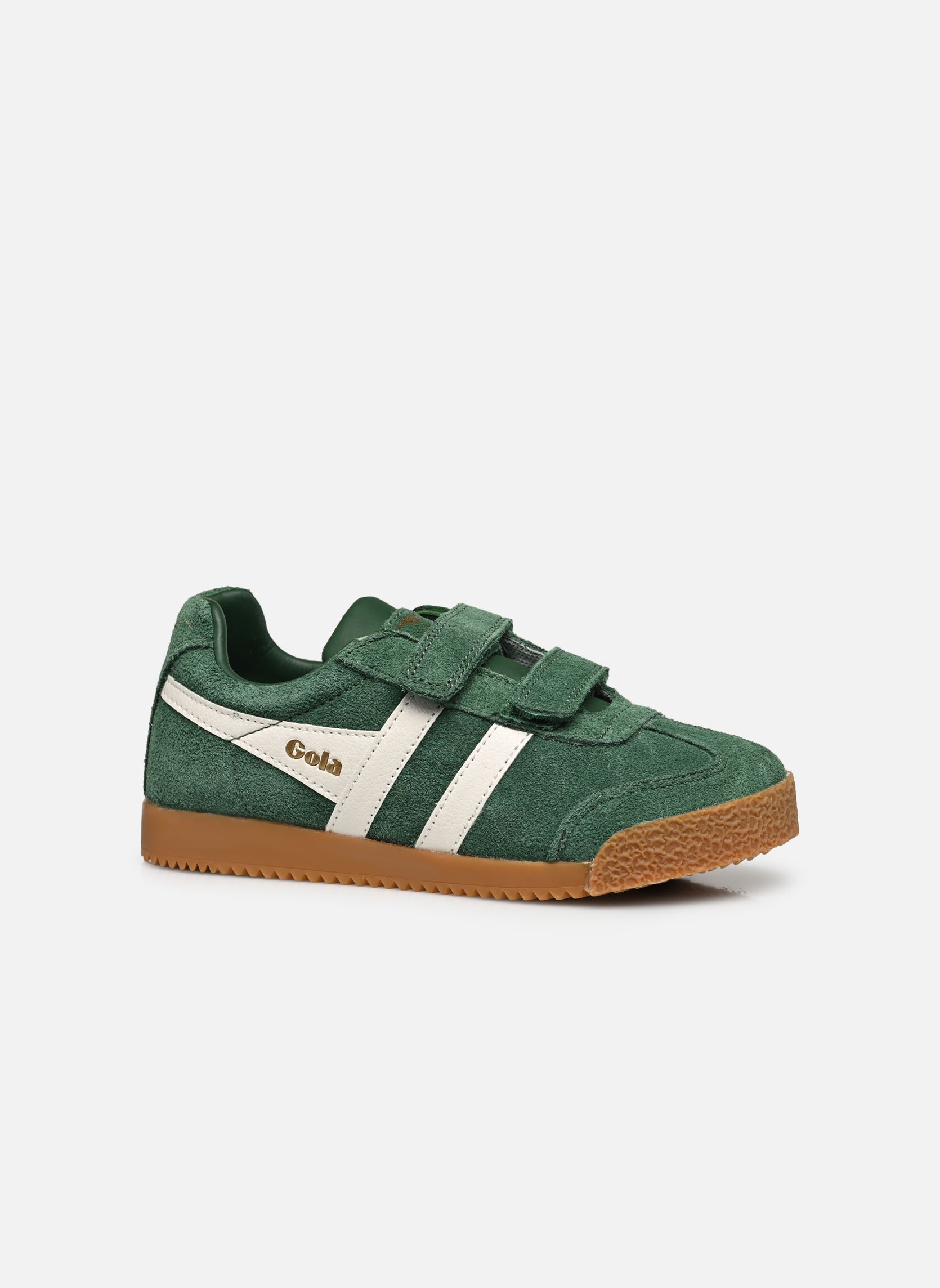 Baskets basses Harrier Strap vert Gola Baskets basses Harrier Strap vert EVERGREEN/OFF WHITE
