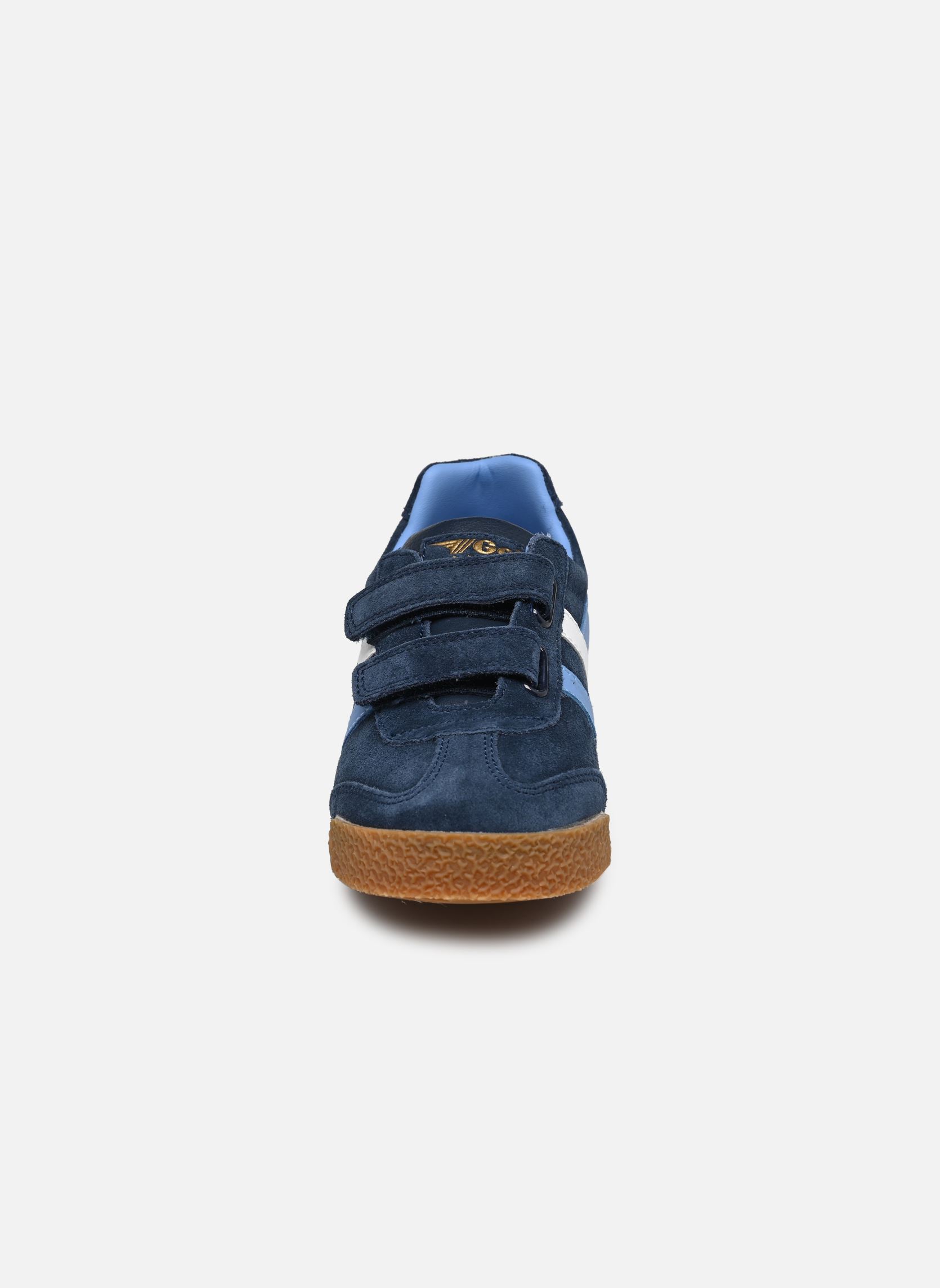 Niedrige Sneaker Harrier Strap blau Gola Niedrige Sneaker Harrier Strap blau NAVY/VISTA BLUE/WHITE