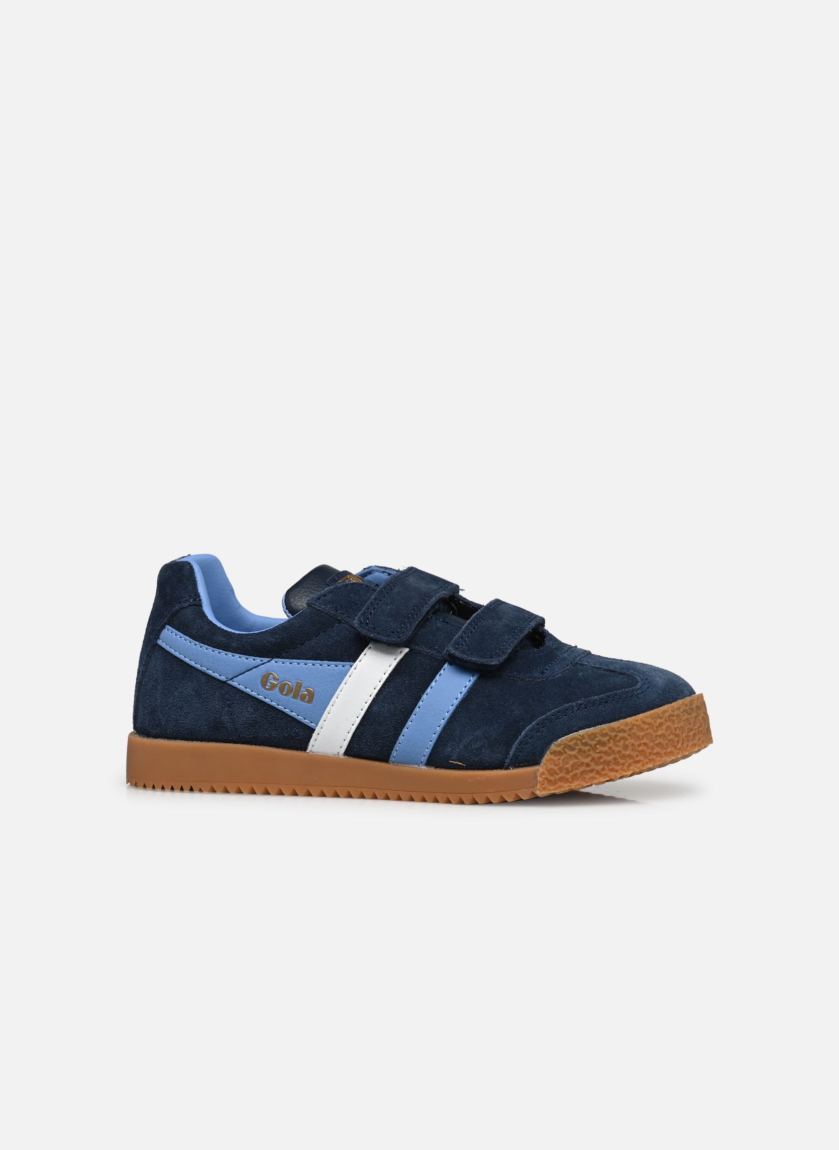Niedrige Sneaker Harrier Strap blau Gola Niedrige Sneaker Harrier Strap blau NAVY/VISTA BLUE/WHITE