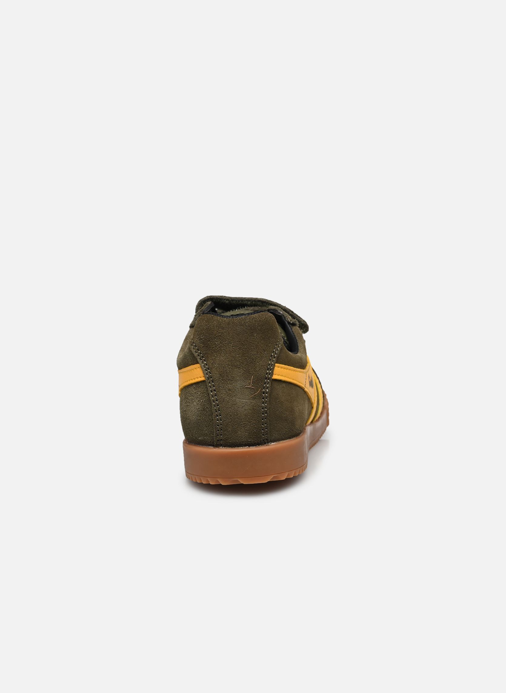 Baskets basses Harrier Strap vert Gola Baskets basses Harrier Strap vert KHAKI/SUN/BLACK