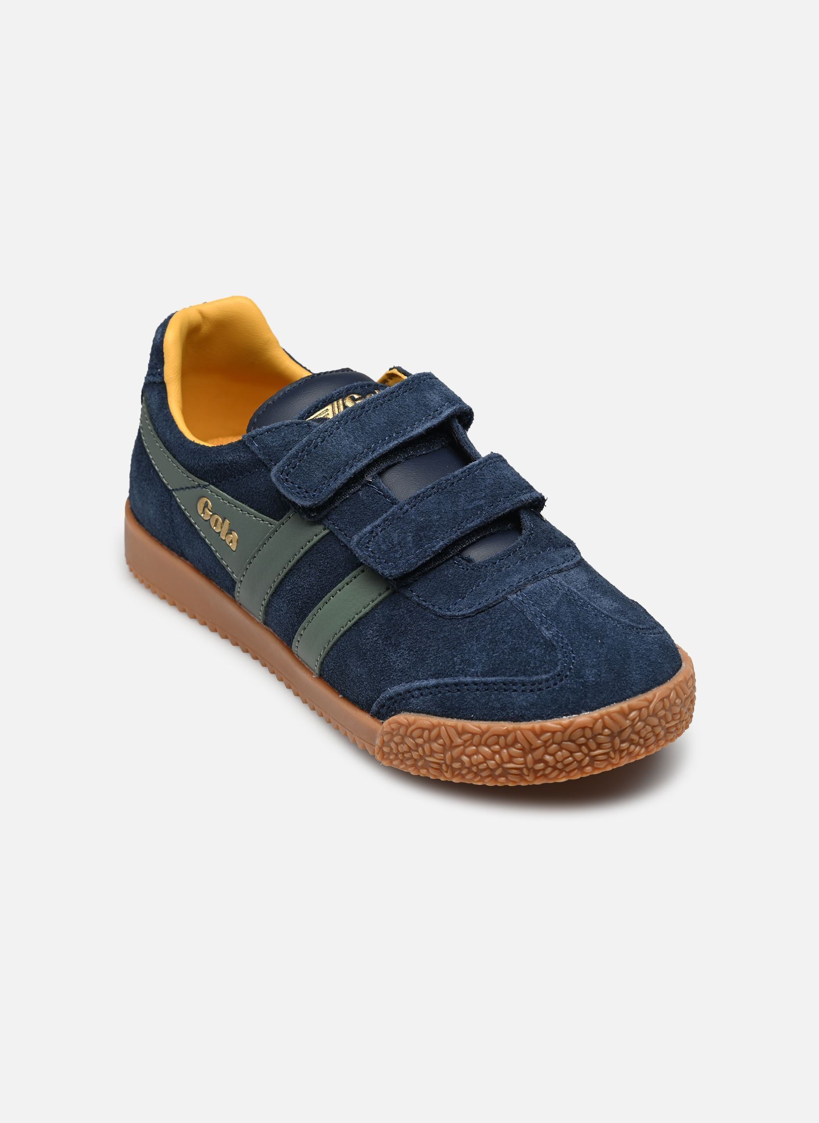 Niedrige Sneaker Harrier Strap blau Gola Niedrige Sneaker Harrier Strap blau NAVY/SAGE/SUN