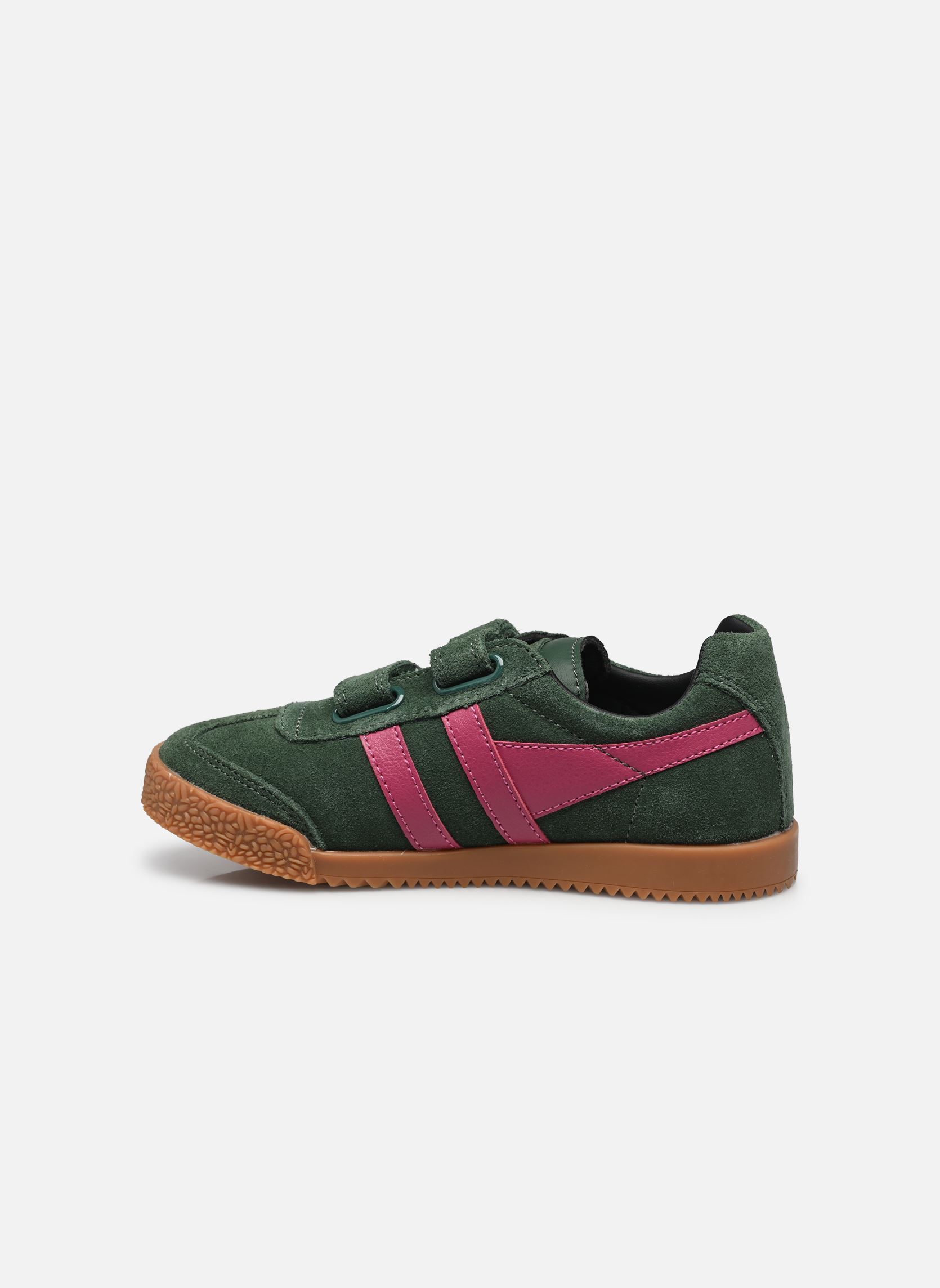 Baskets basses Harrier Strap fille vert Gola Baskets basses Harrier Strap fille vert EVERGREEN/FUCHSIA/BLACK