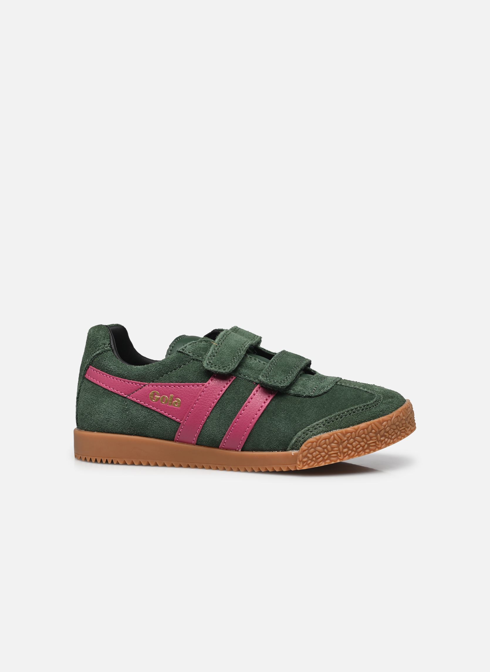 Baskets basses Harrier Strap fille vert Gola Baskets basses Harrier Strap fille vert EVERGREEN/FUCHSIA/BLACK
