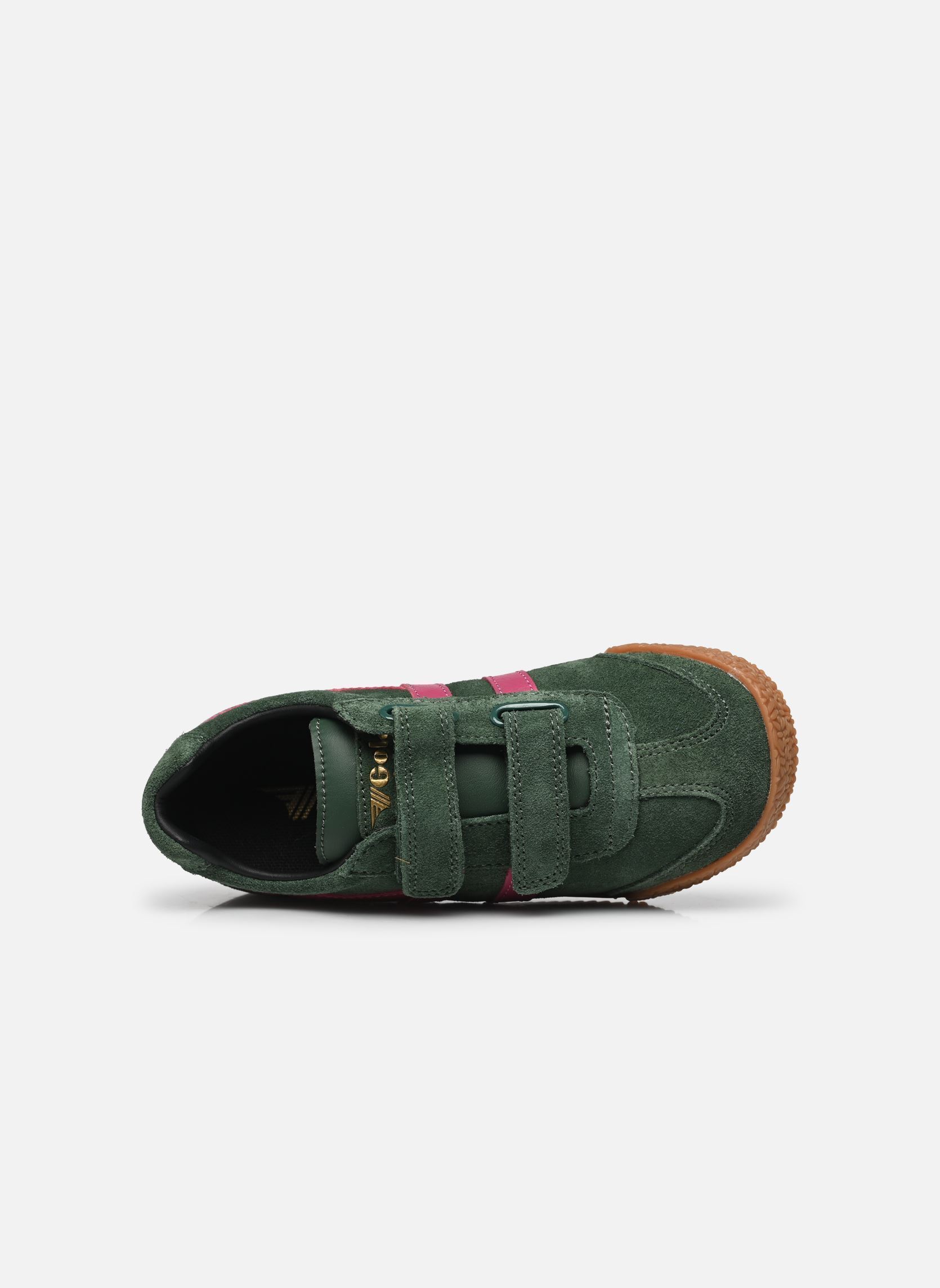 Baskets basses Harrier Strap fille vert Gola Baskets basses Harrier Strap fille vert EVERGREEN/FUCHSIA/BLACK