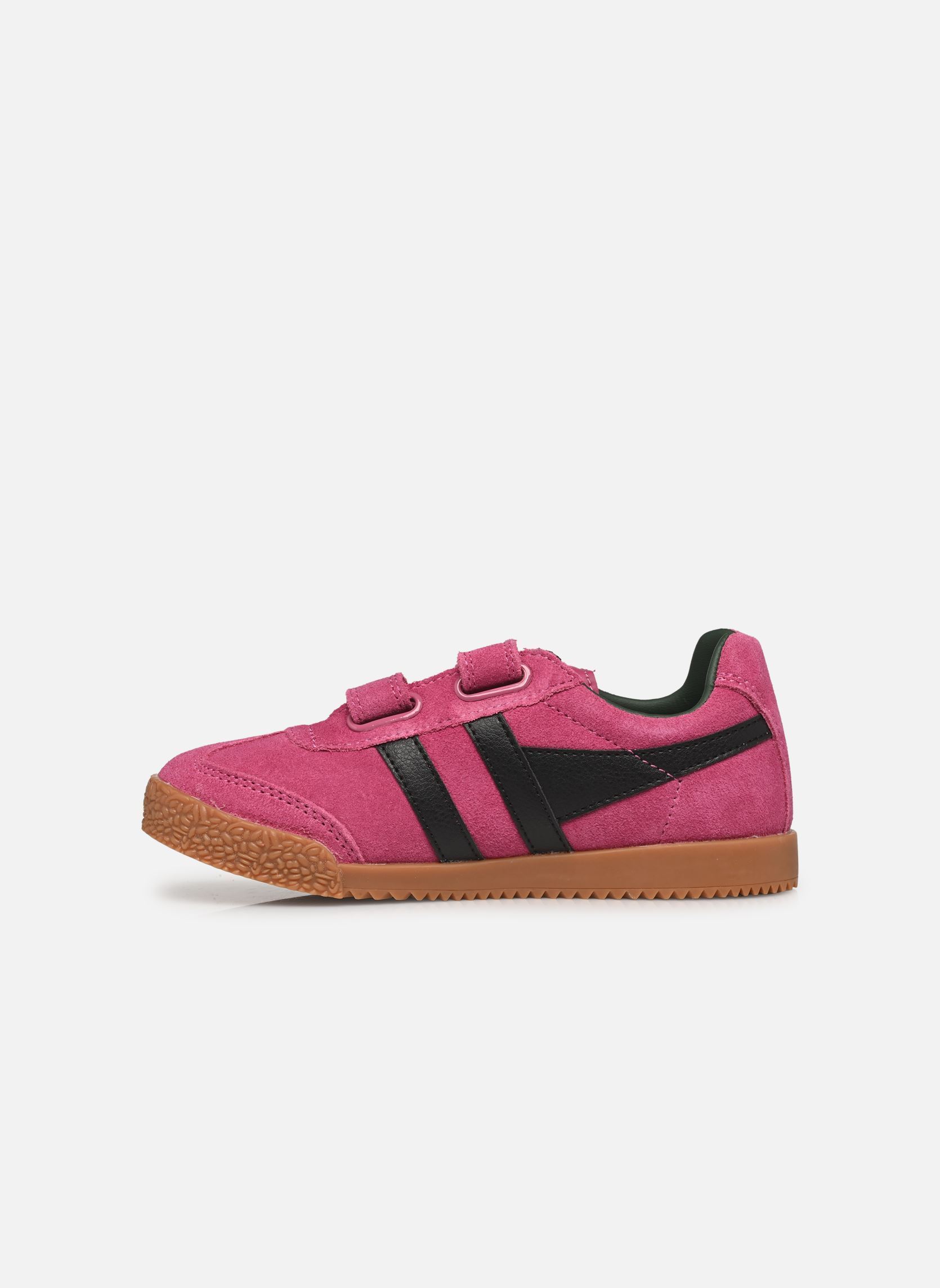 Niedrige Sneaker Harrier Strap mädchen rosa Gola Niedrige Sneaker Harrier Strap mädchen rosa FUCHSIA/BLACK/EVERGREEN