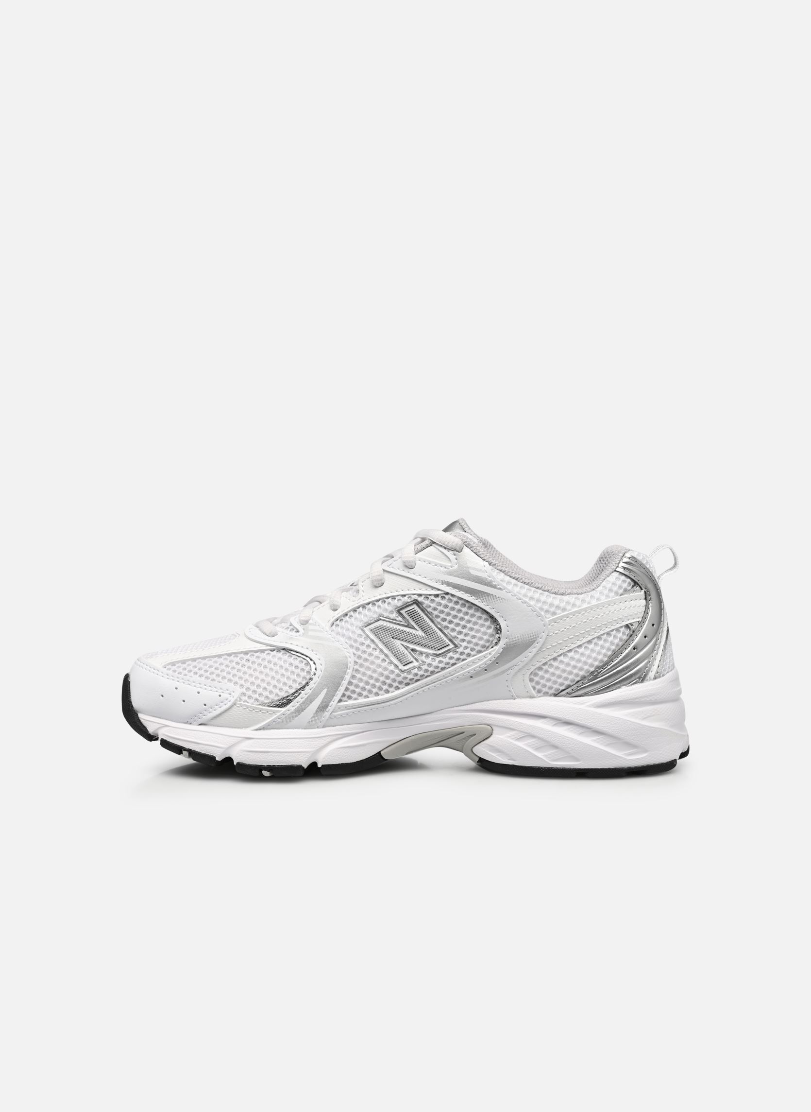 Lage sneakers MR530 dames wit New Balance Lage sneakers MR530 dames wit WHITE/SILVER (118)