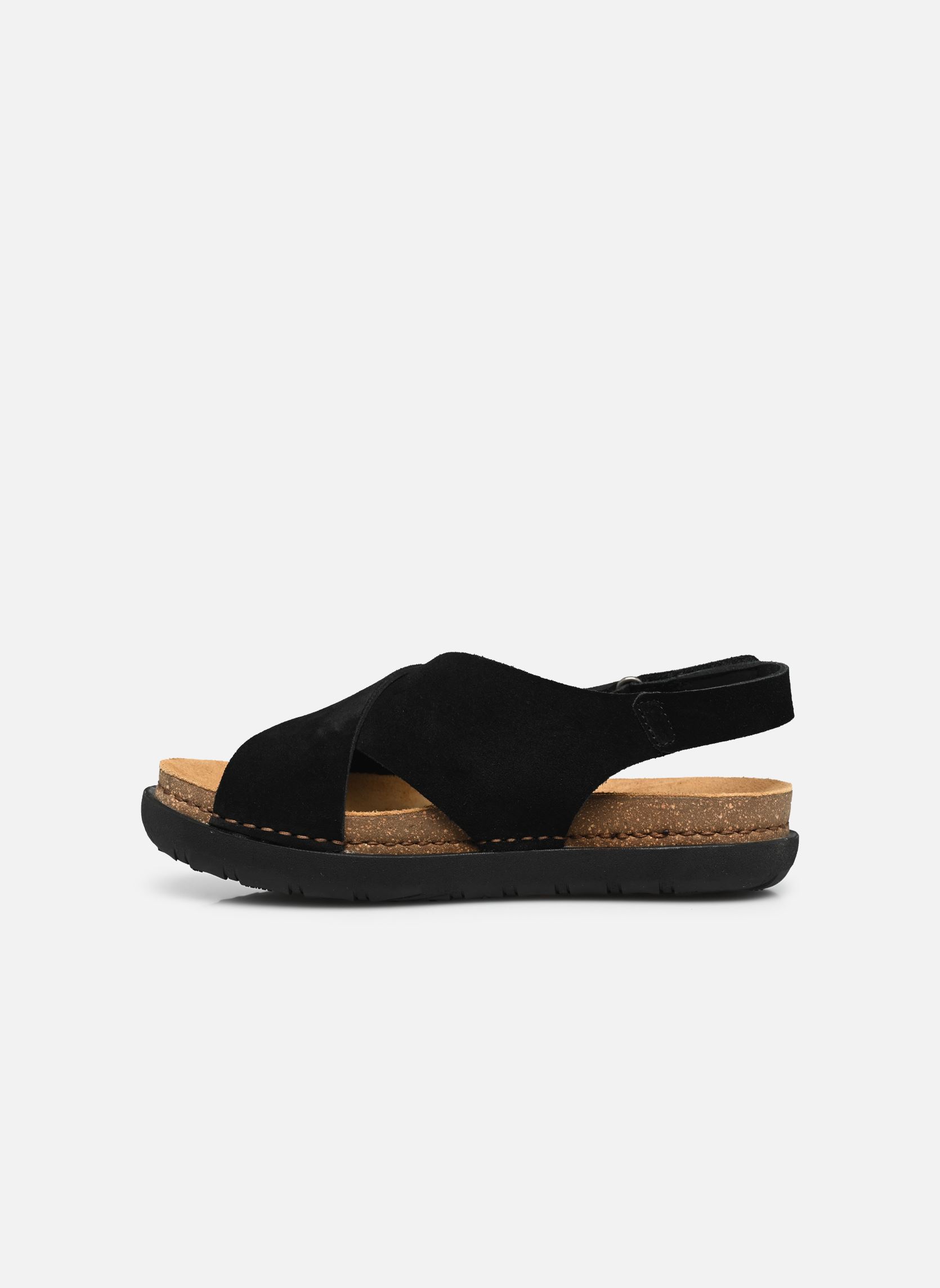 Sandalias y plataformas de cuña Rhodes 1710 mujer negro Art Sandalias y plataformas de cuña Rhodes 1710 mujer negro Black 2