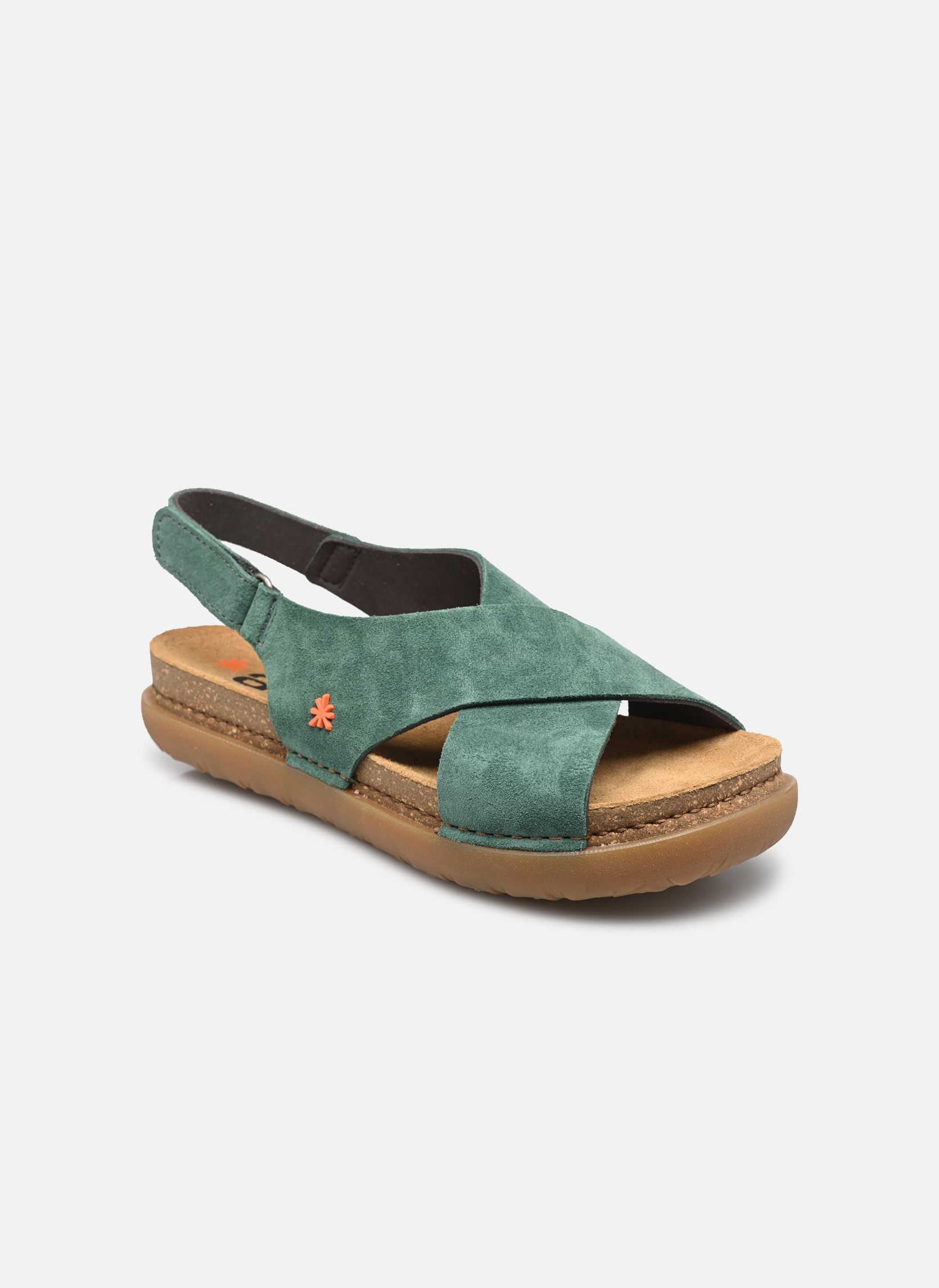 Sandali con zeppa e plateau Rhodes 1710 donna verde Art Sandali con zeppa e plateau Rhodes 1710 donna verde Alpine