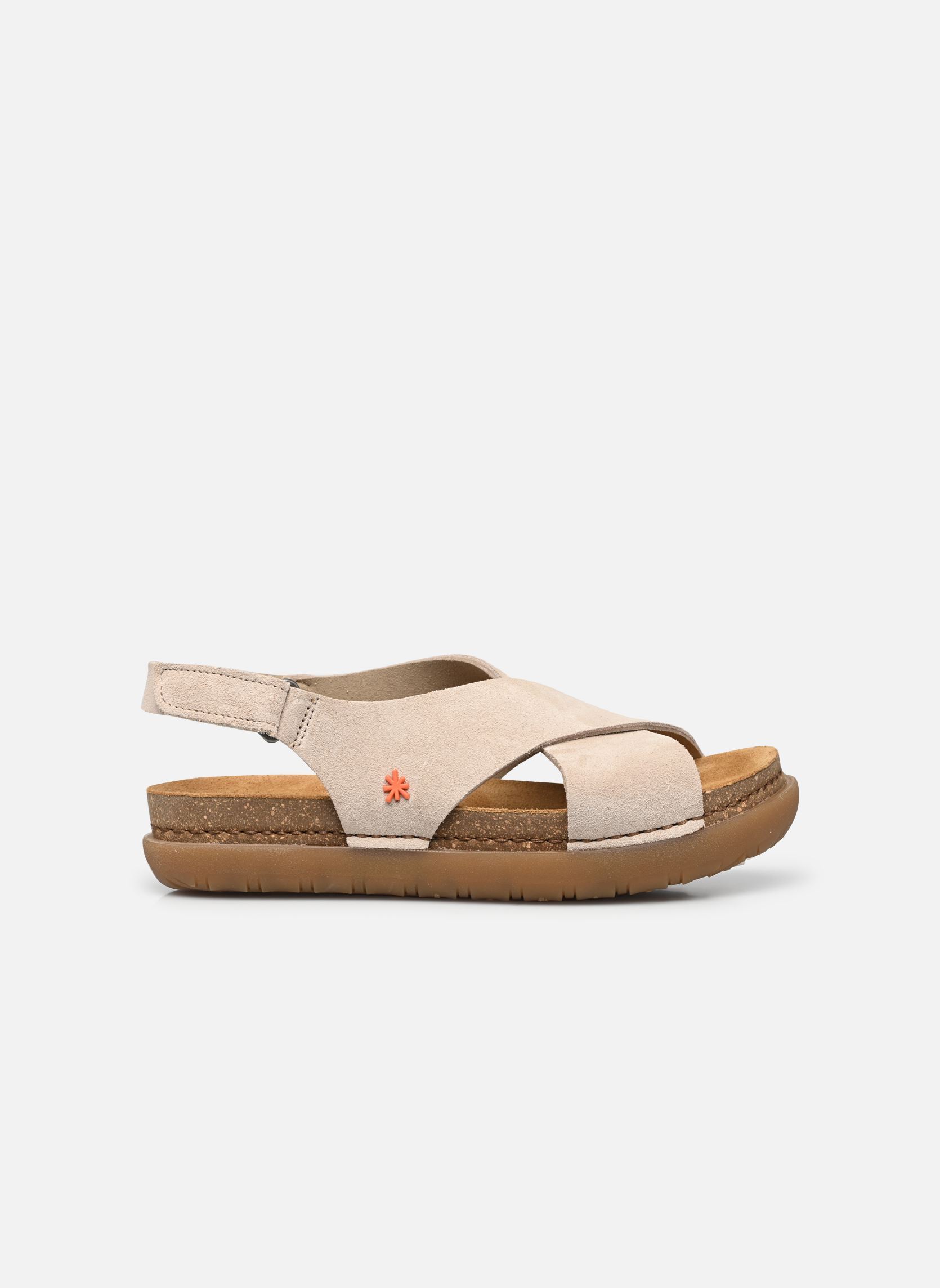 Sandalias y plataformas de cuña Rhodes 1710 mujer blanco Art Sandalias y plataformas de cuña Rhodes 1710 mujer blanco Cream 2