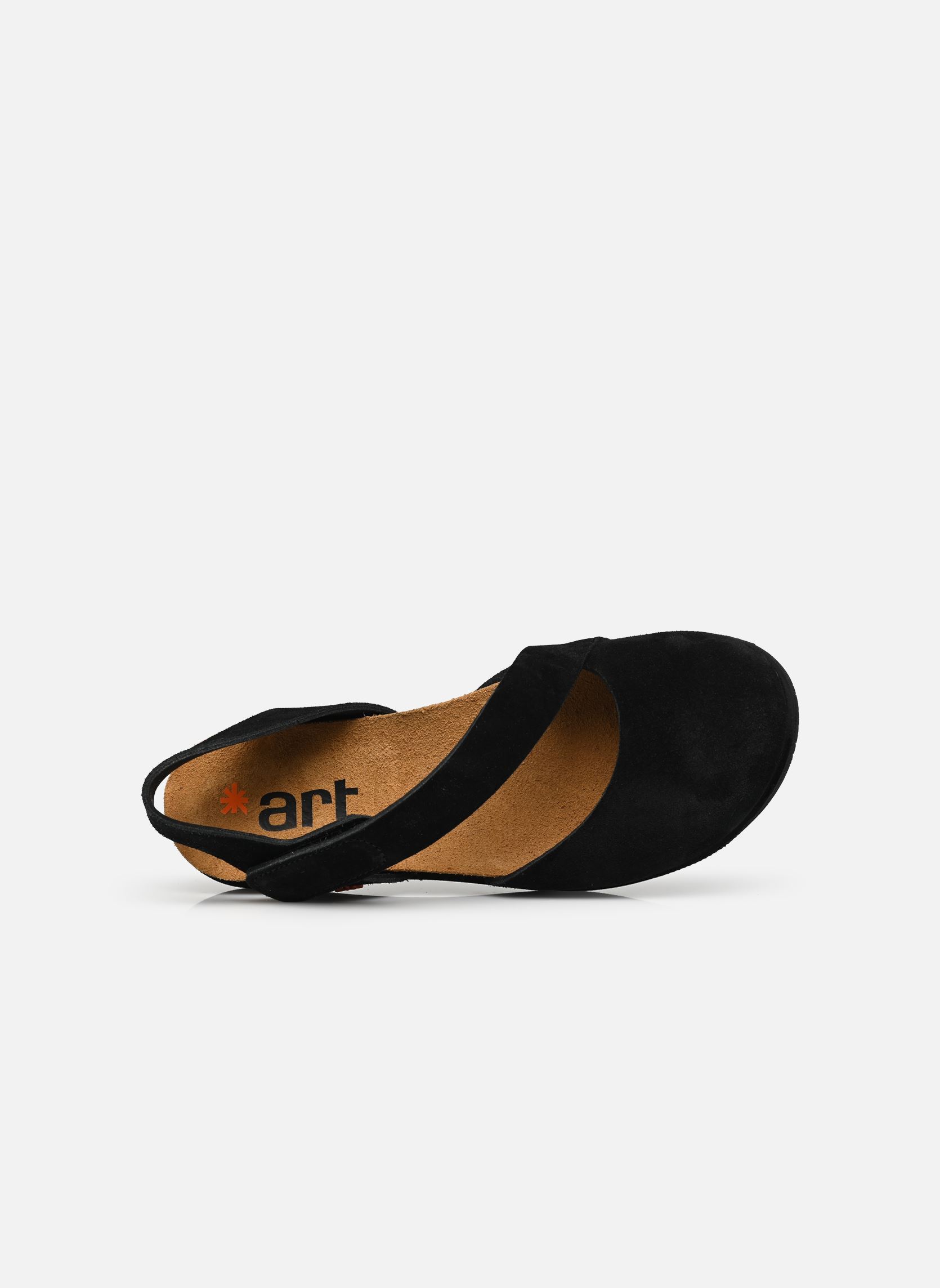 Sandalias y plataformas de cuña Rhodes 1712 mujer negro Art Sandalias y plataformas de cuña Rhodes 1712 mujer negro Black 2