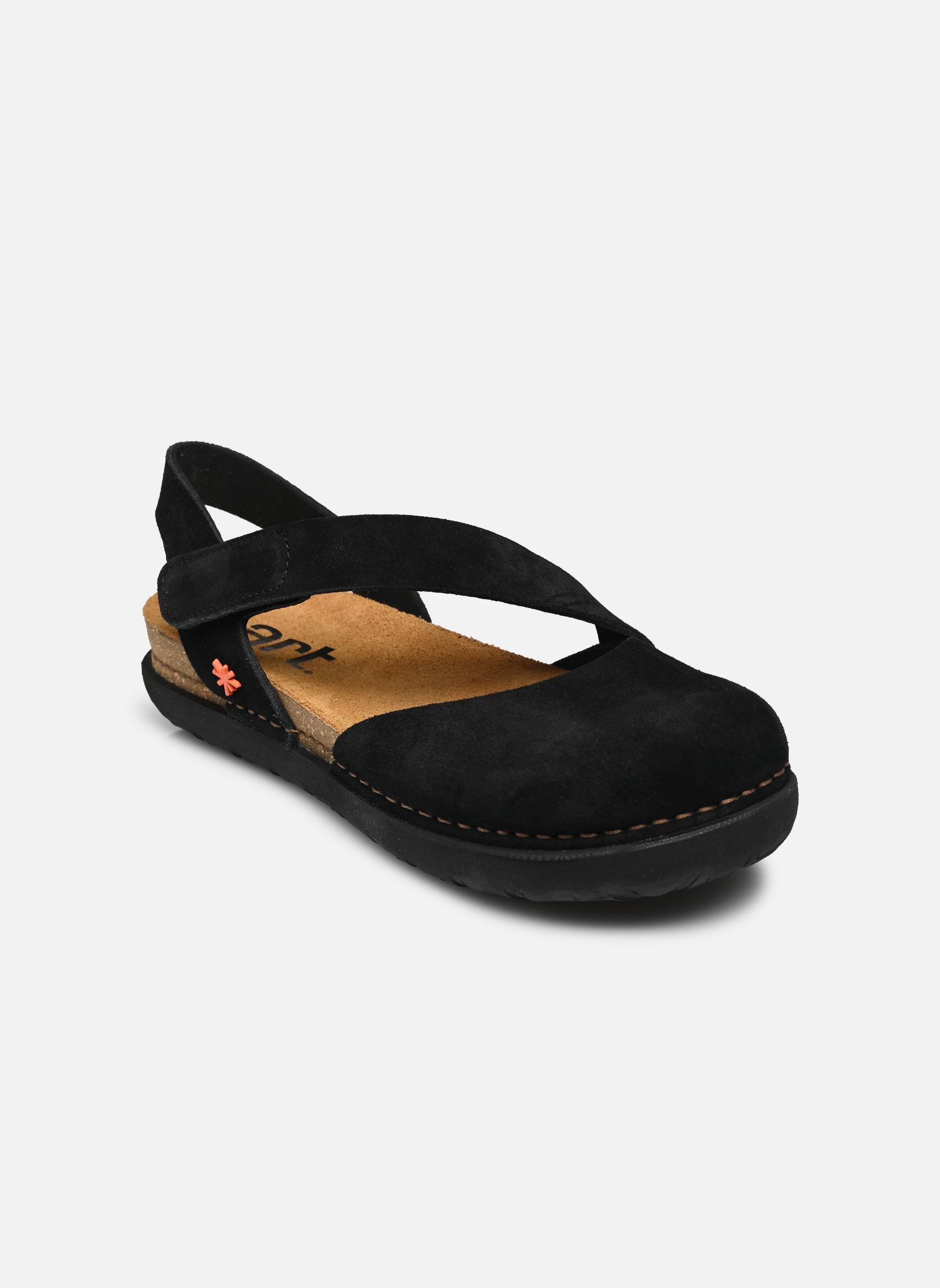 Sandalias y plataformas de cuña Rhodes 1712 mujer negro Art Sandalias y plataformas de cuña Rhodes 1712 mujer negro Black 2