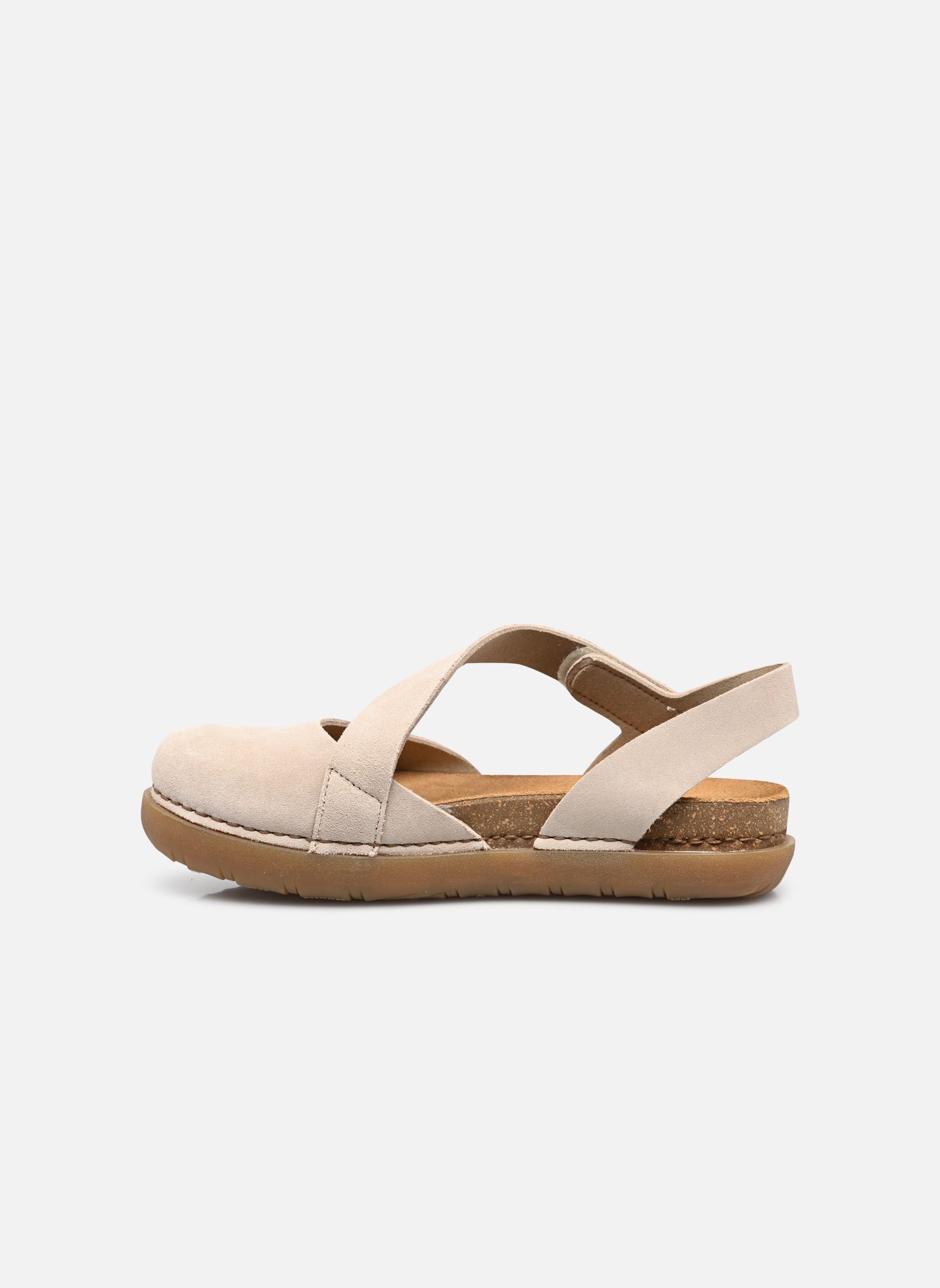 Sandalen met sleehak en plateau Rhodes 1712 dames wit Art Sandalen met sleehak en plateau Rhodes 1712 dames wit Cream 2