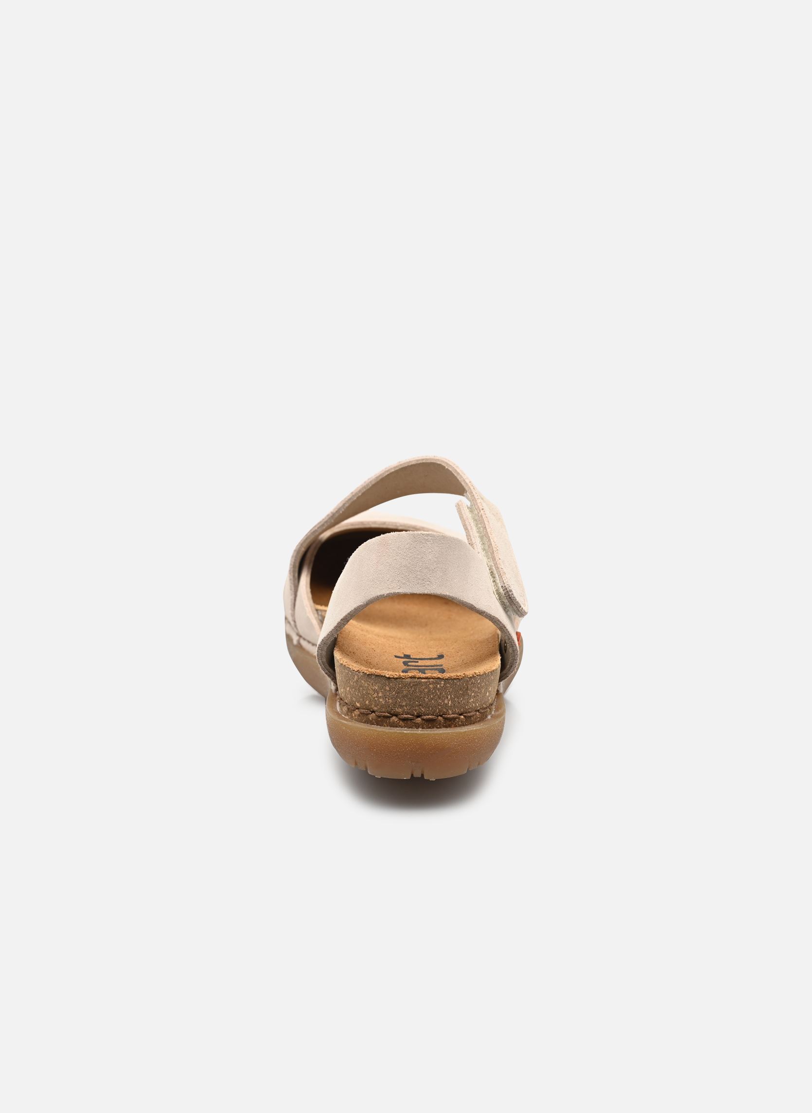 Sandalen met sleehak en plateau Rhodes 1712 dames wit Art Sandalen met sleehak en plateau Rhodes 1712 dames wit Cream 2