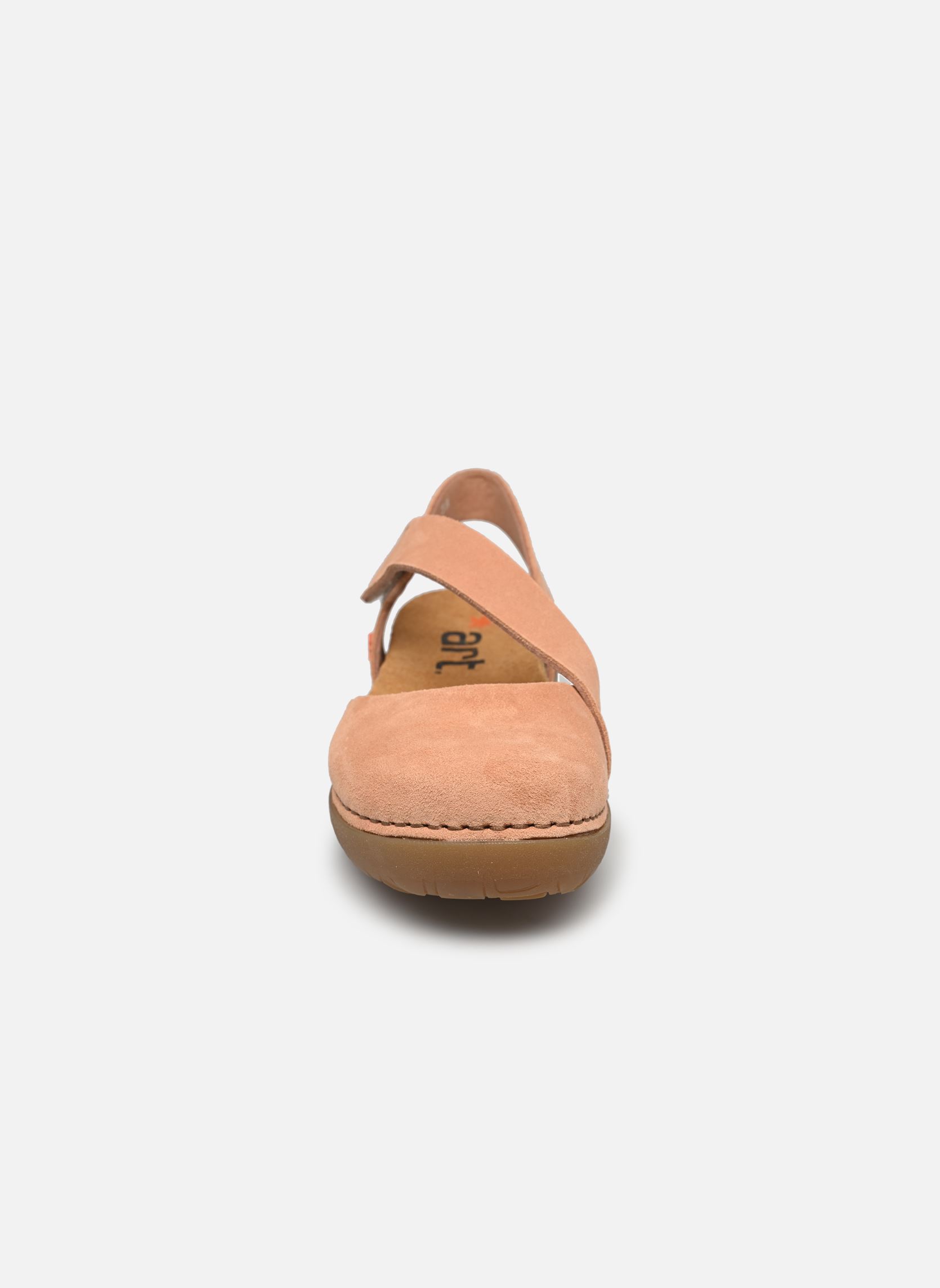 Sandalen met sleehak en plateau Rhodes 1712 dames beige Art Sandalen met sleehak en plateau Rhodes 1712 dames beige Peach