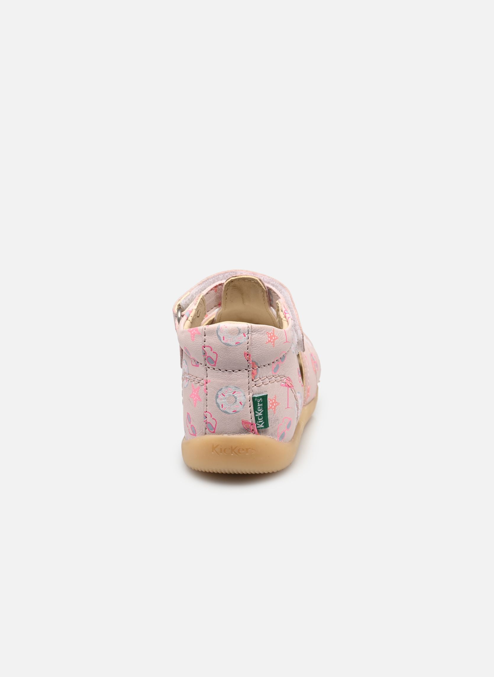 Sandales Bigflo-2 fille rose Kickers Sandales Bigflo-2 fille rose ROSE PLAGE