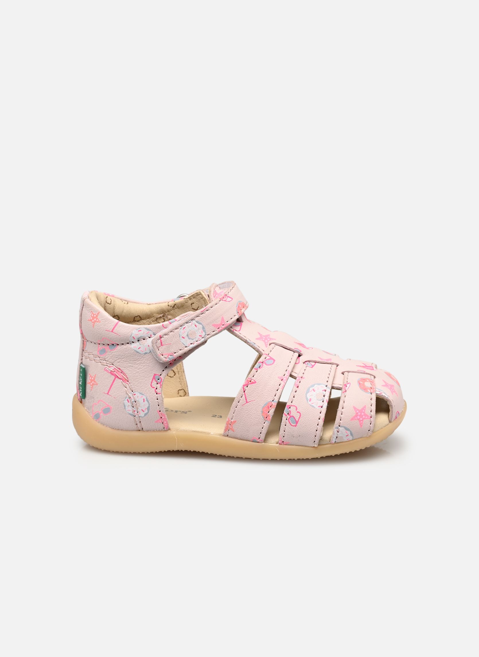 Sandales Bigflo-2 fille rose Kickers Sandales Bigflo-2 fille rose ROSE PLAGE