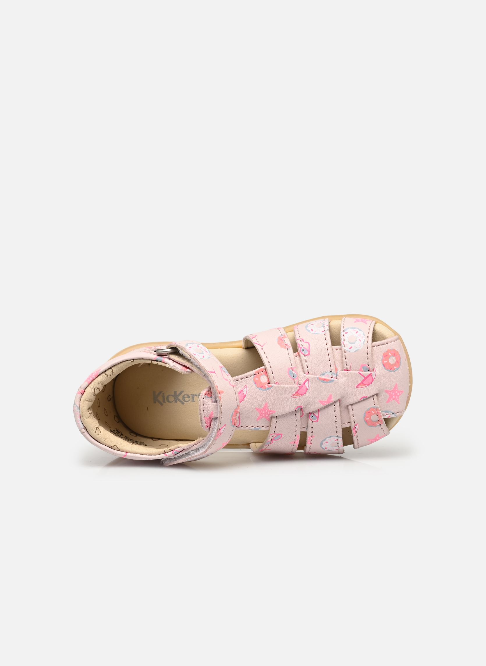 Sandales Bigflo-2 fille rose Kickers Sandales Bigflo-2 fille rose ROSE PLAGE