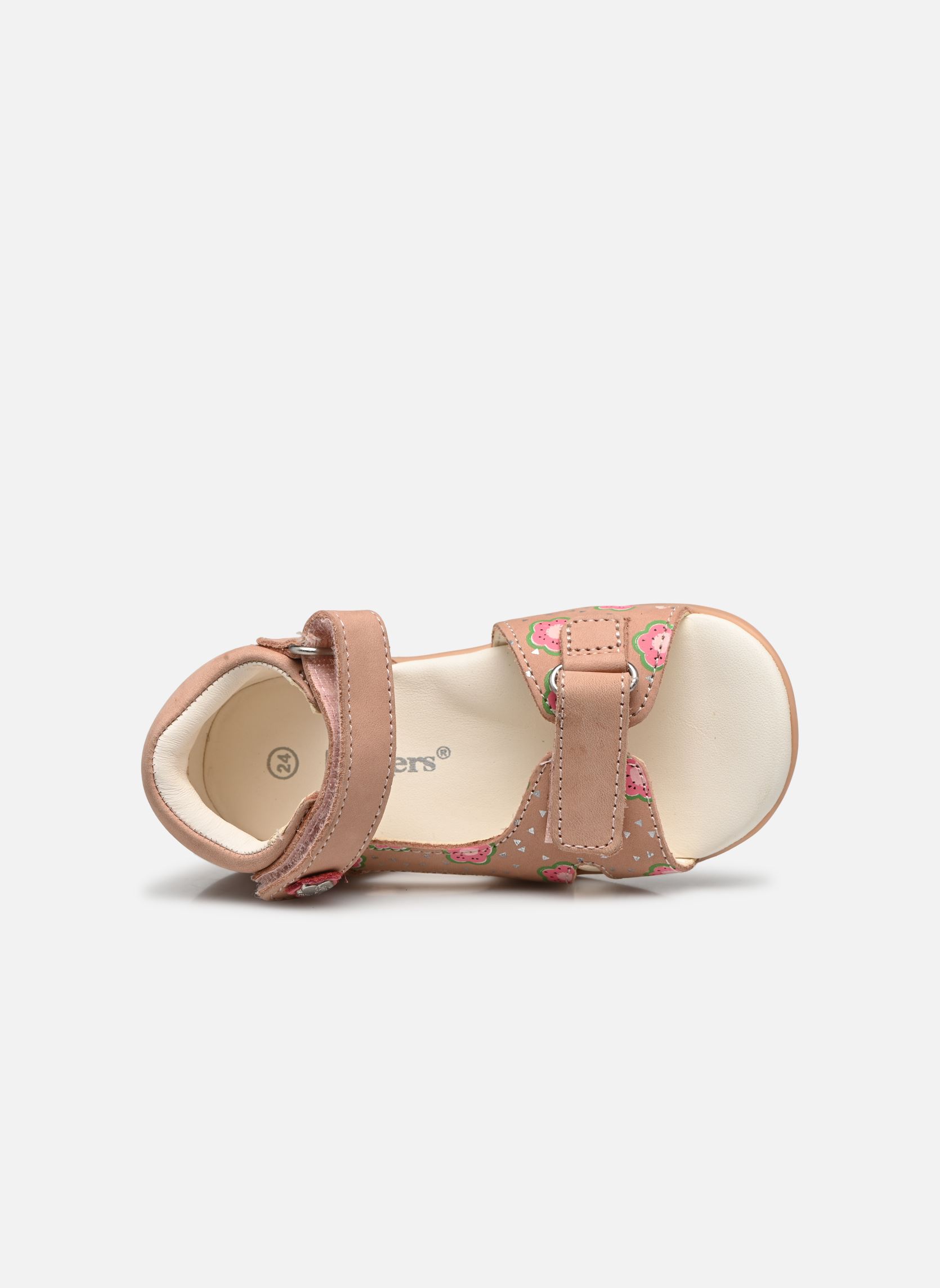 Sandalen Binsia-2 mädchen rosa Kickers Sandalen Binsia-2 mädchen rosa ROSE FLOWER