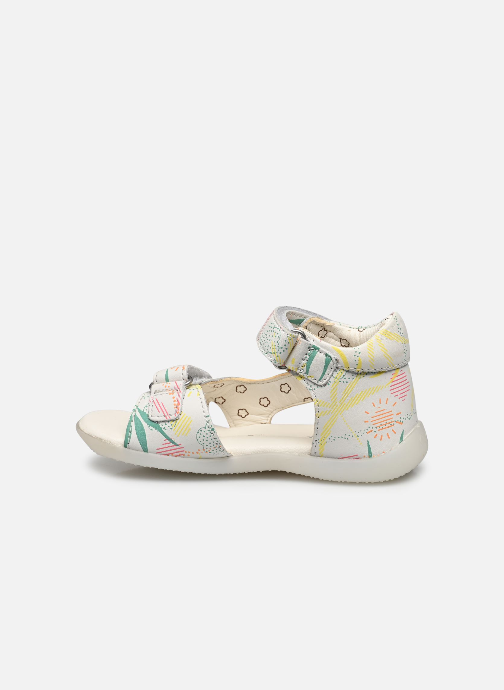 Sandales Binsia-2 fille blanc Kickers Sandales Binsia-2 fille blanc BLANC SUNSHINE