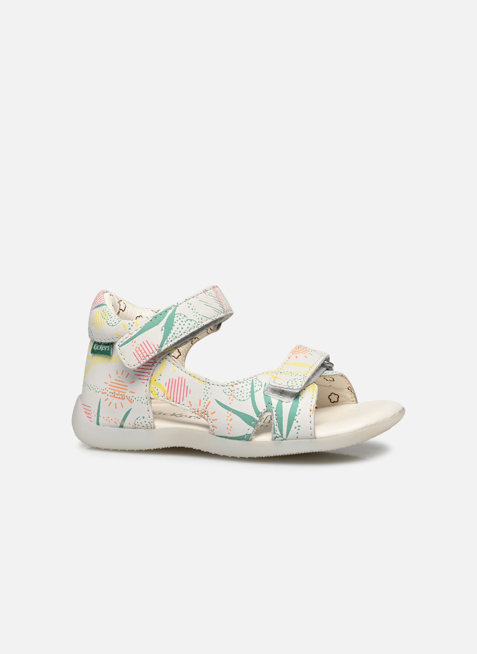 Sandales Binsia-2 fille blanc Kickers Sandales Binsia-2 fille blanc BLANC SUNSHINE