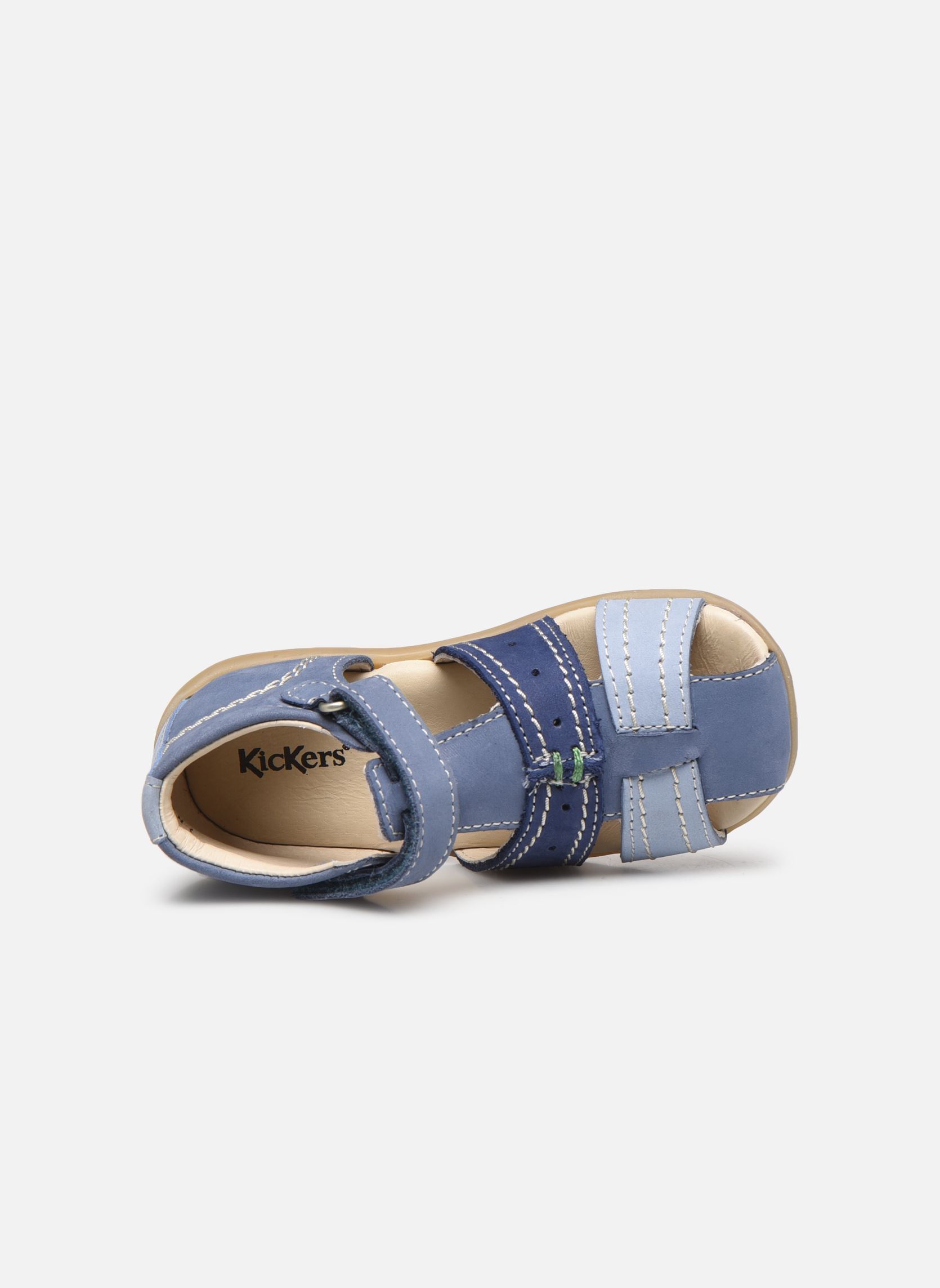 Sandales Bigbazar-2 garçon bleu Kickers Sandales Bigbazar-2 garçon bleu BLEU TRICOLORE