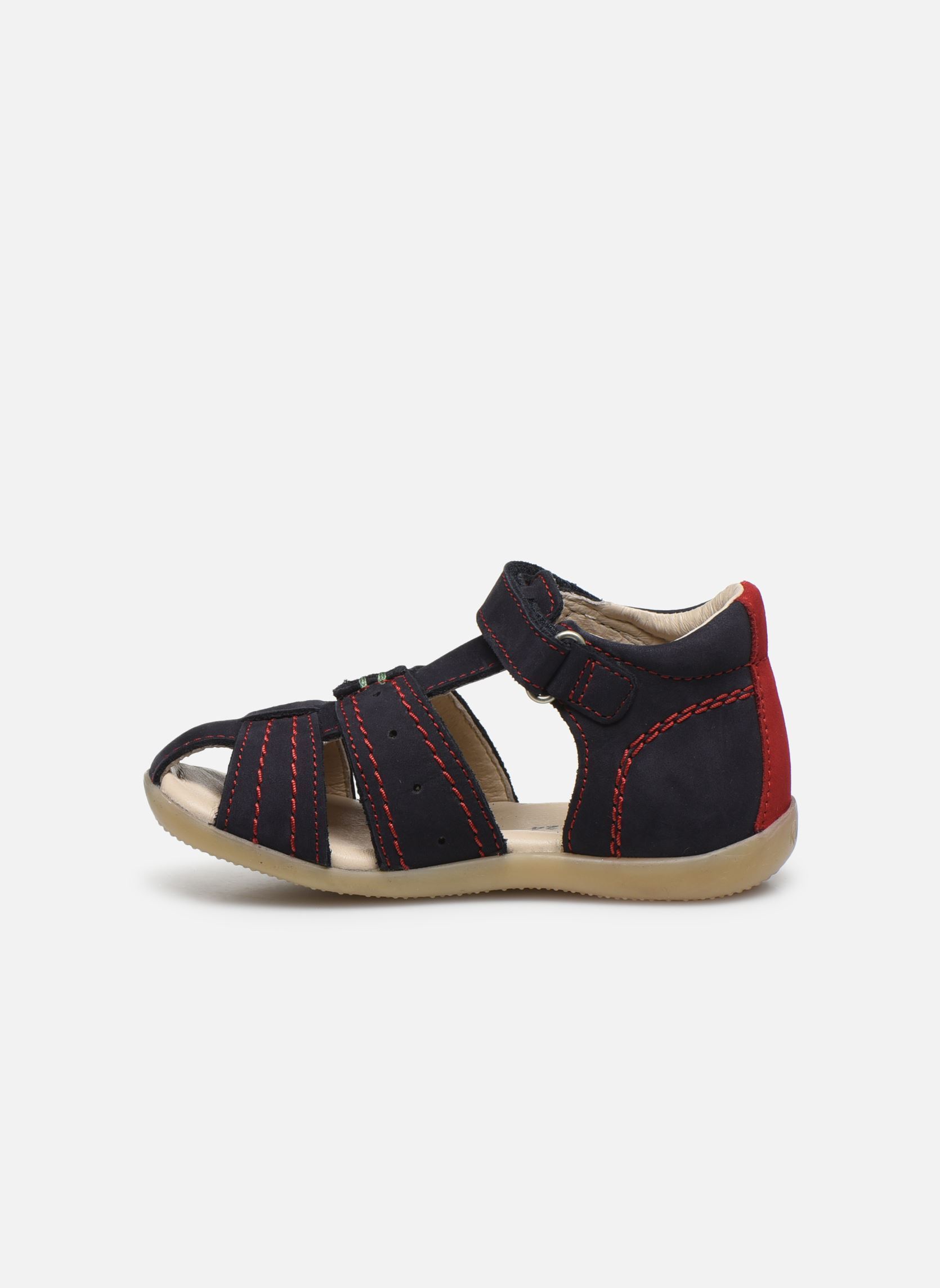 Sandales Bigbazar-2 garçon bleu Kickers Sandales Bigbazar-2 garçon bleu MARINE ROUGE