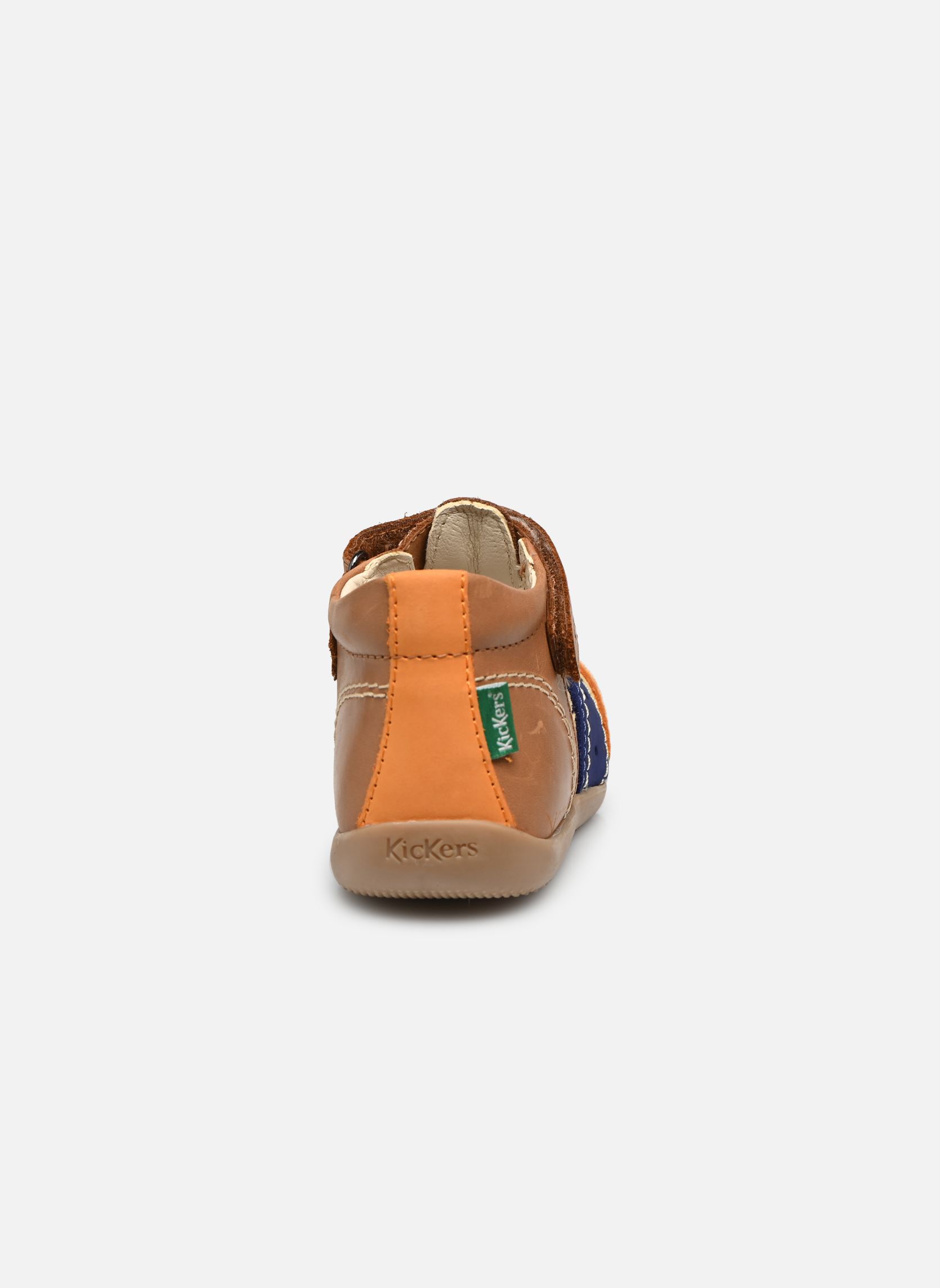 Sandalen Bigbazar-2 jongens bruin Kickers Sandalen Bigbazar-2 jongens bruin CAMEL ORANGE BLEU