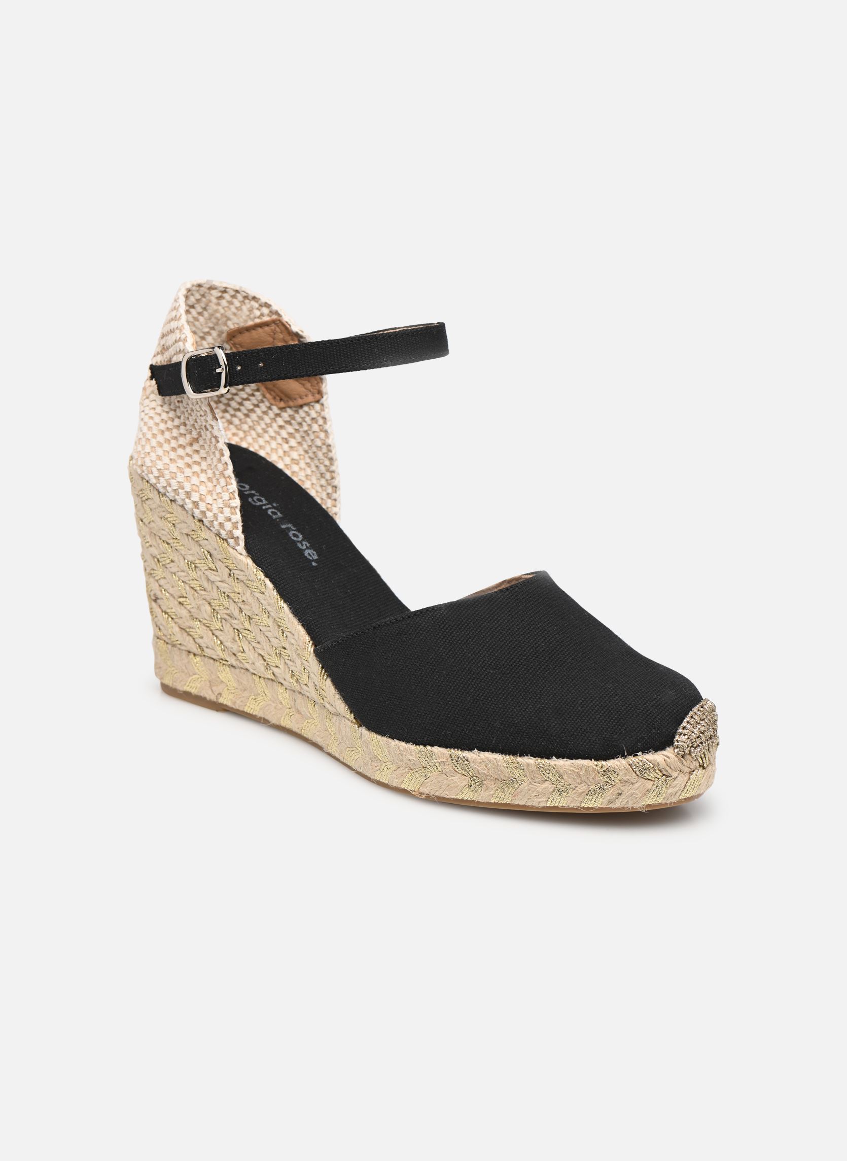Alpargatas compensadas y plataformas Inagald mujer negro Georgia Rose Alpargatas compensadas y plataformas Inagald mujer negro TEXTILE NOIR