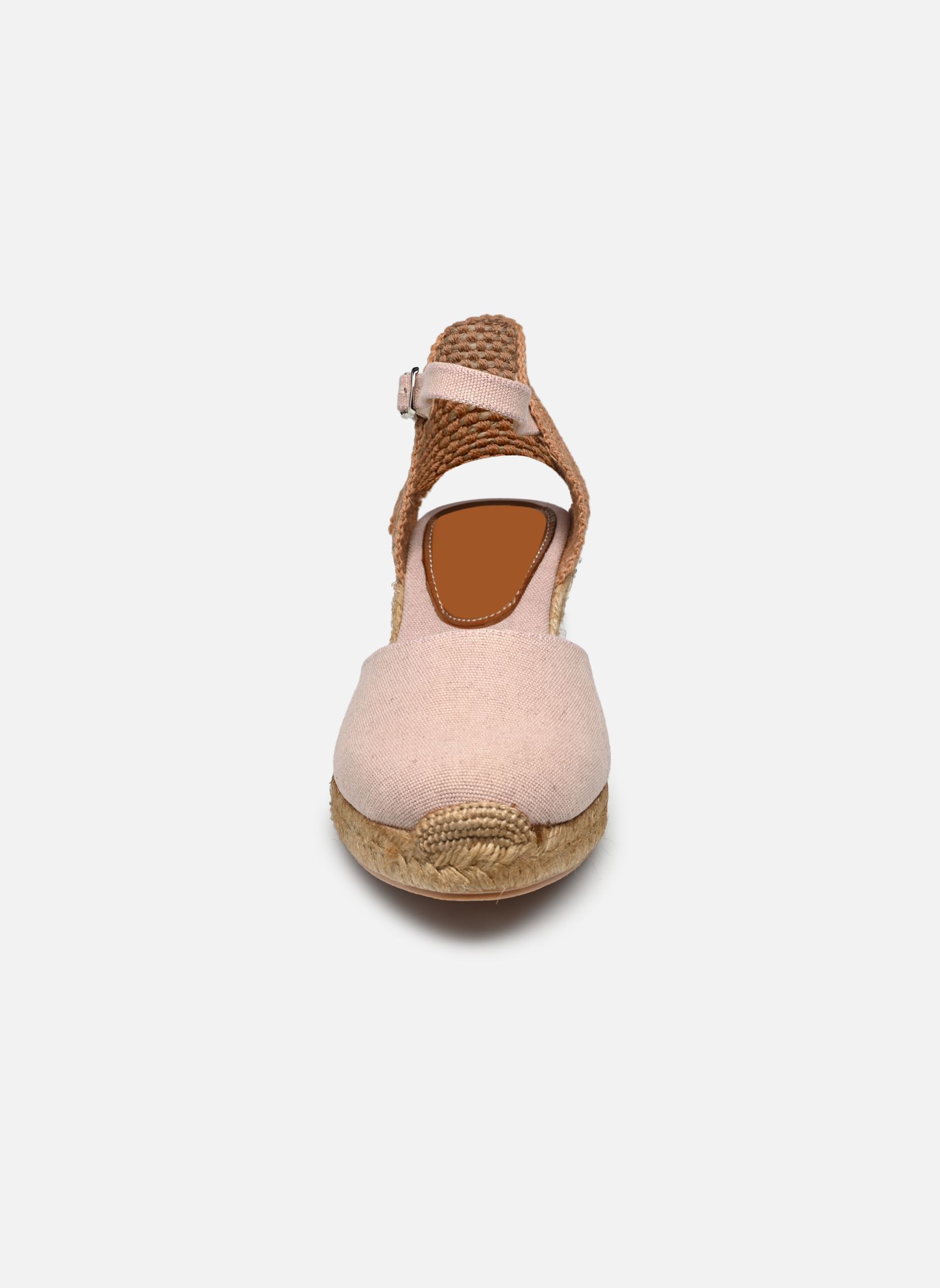 Espadrilles compensées et plateformes Ipono femme rose Georgia Rose Espadrilles compensées et plateformes Ipono femme rose TEXTILE ROSE
