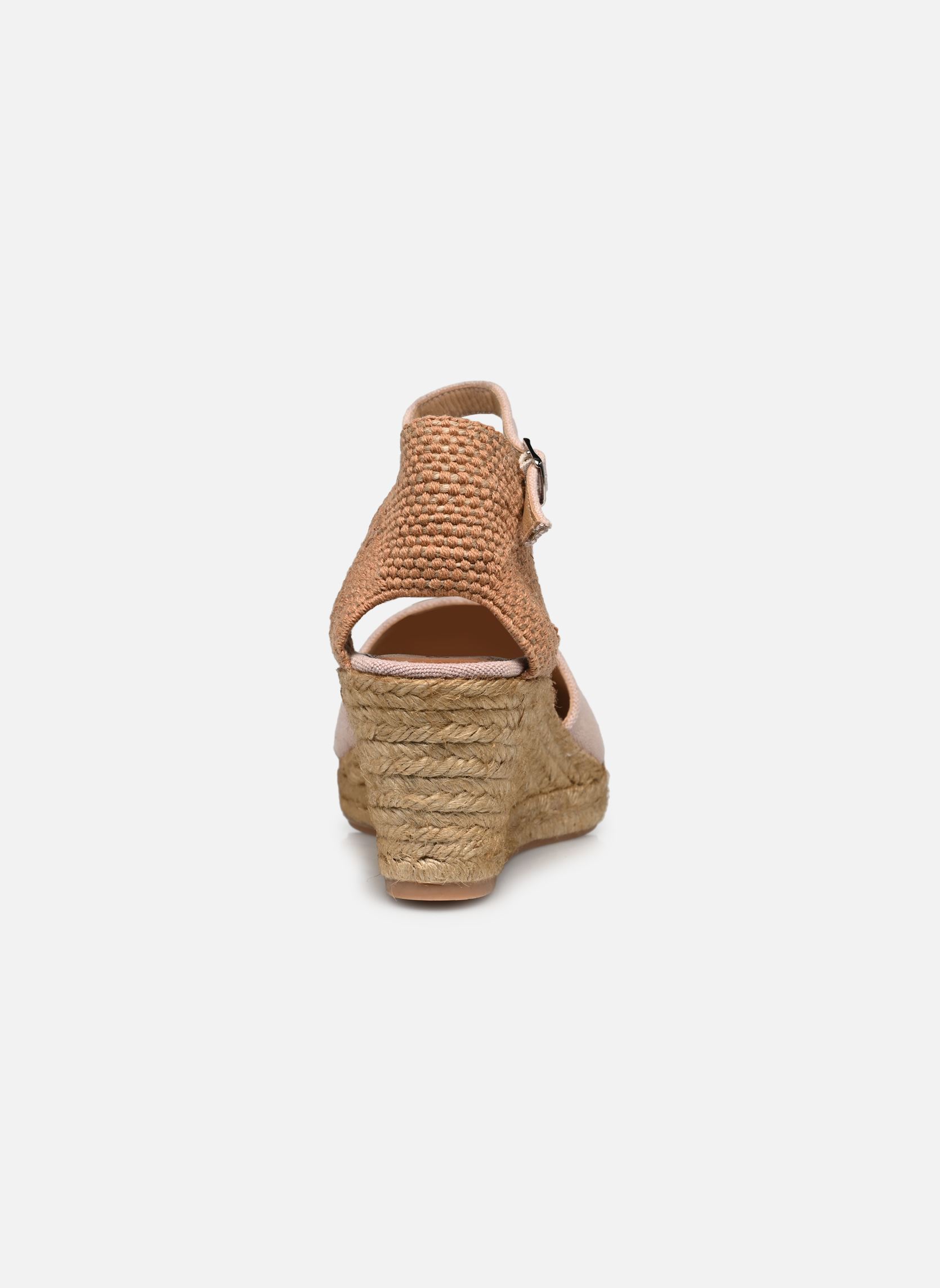 Espadrilles compensées et plateformes Ipono femme rose Georgia Rose Espadrilles compensées et plateformes Ipono femme rose TEXTILE ROSE