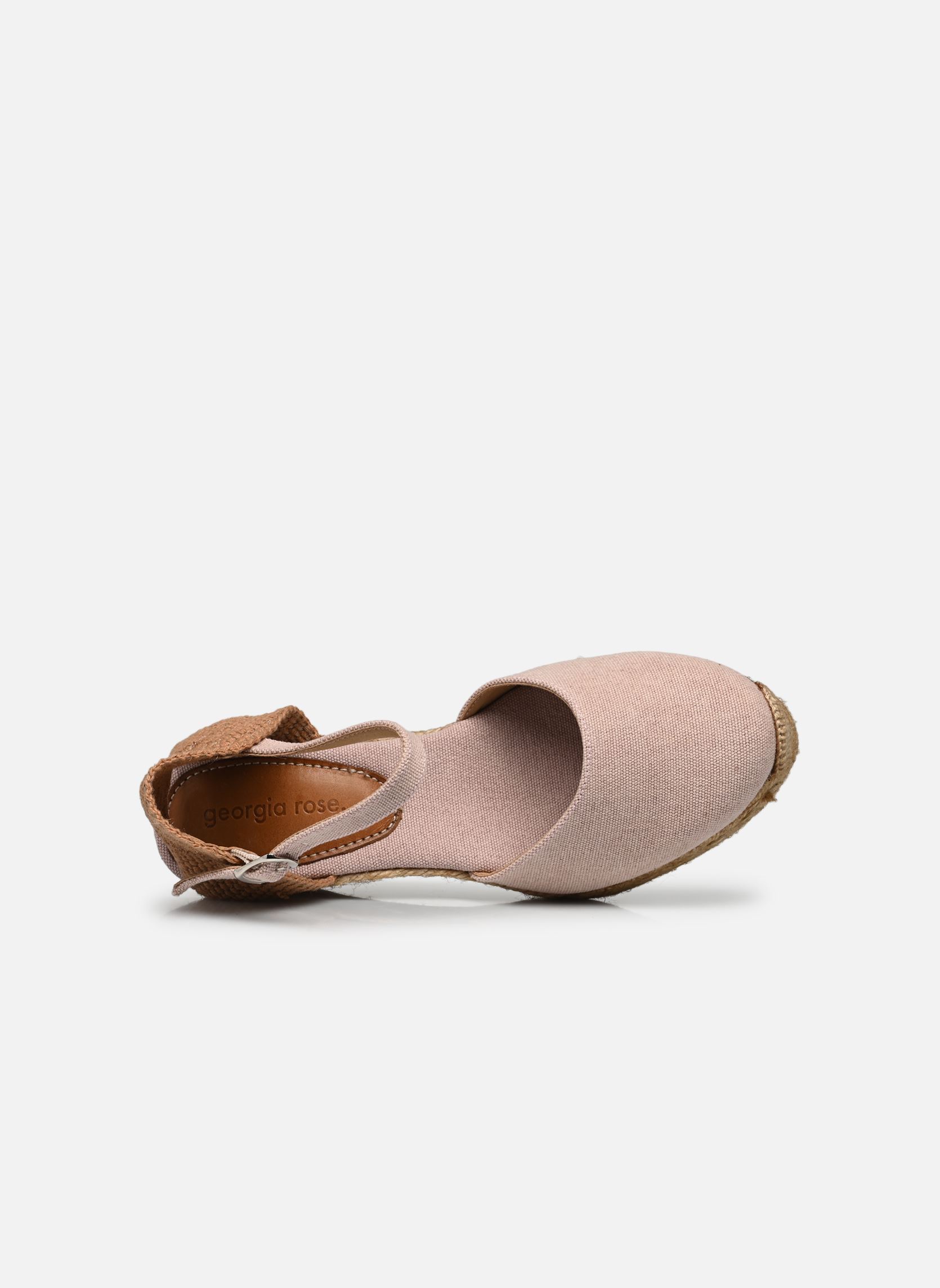 Espadrilles compensées et plateformes Ipono femme rose Georgia Rose Espadrilles compensées et plateformes Ipono femme rose TEXTILE ROSE