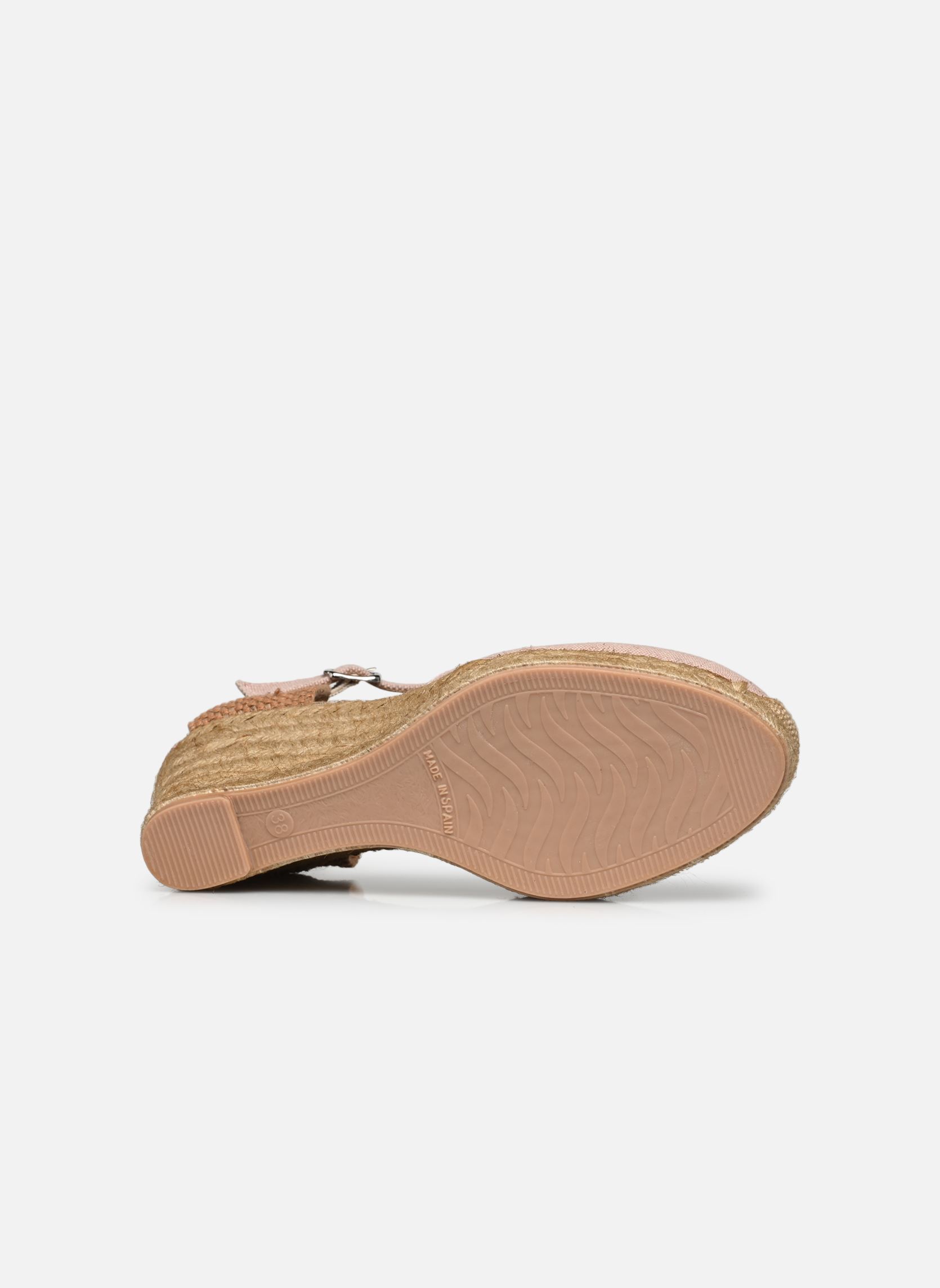 Espadrilles compensées et plateformes Ipono femme rose Georgia Rose Espadrilles compensées et plateformes Ipono femme rose TEXTILE ROSE